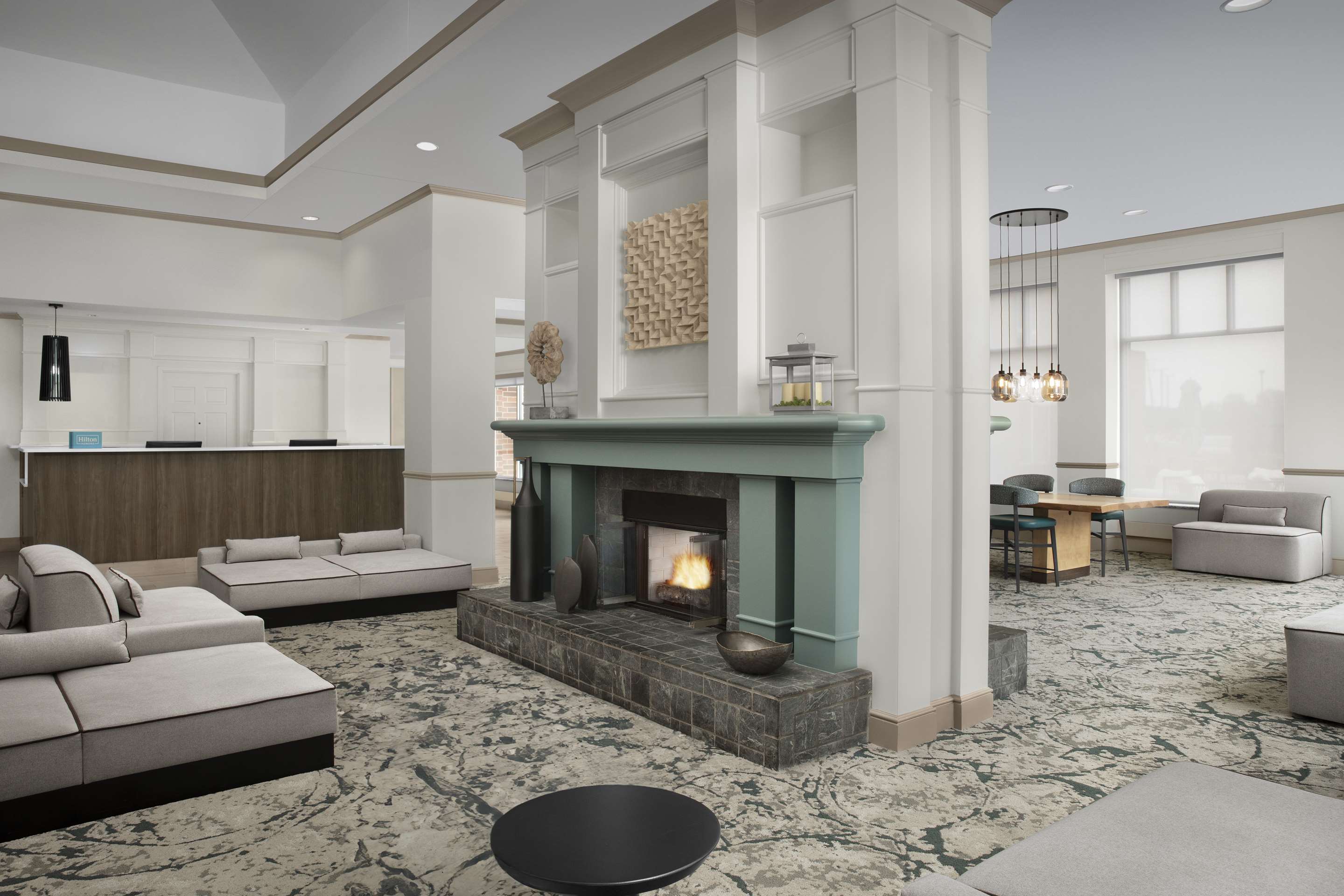 Lobby | Hilton Garden Inn Hoffman Estates