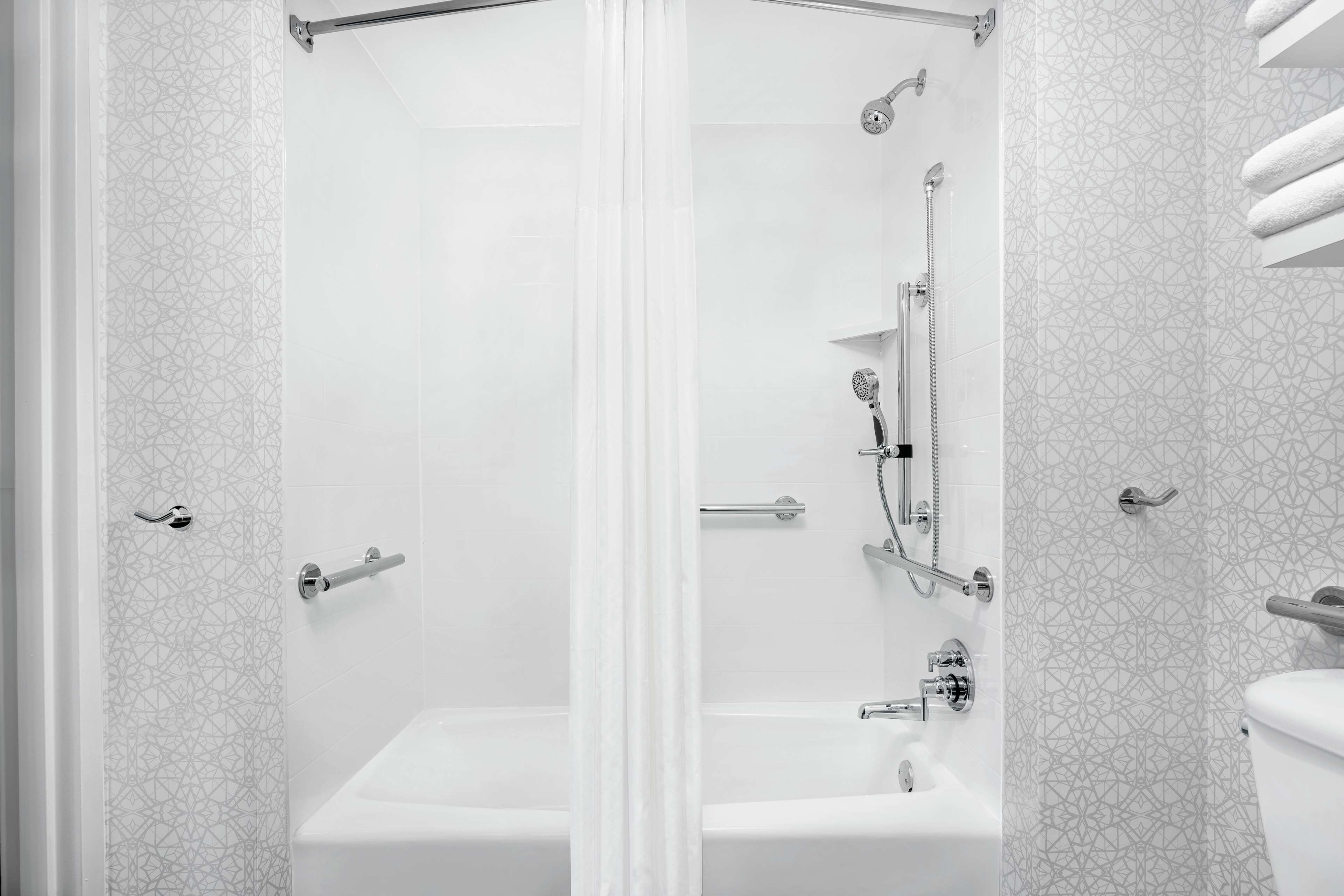 Hampton Inn & Suites Chicago Downtown Room Type - 2 DD MOB HEAR ACC TUB