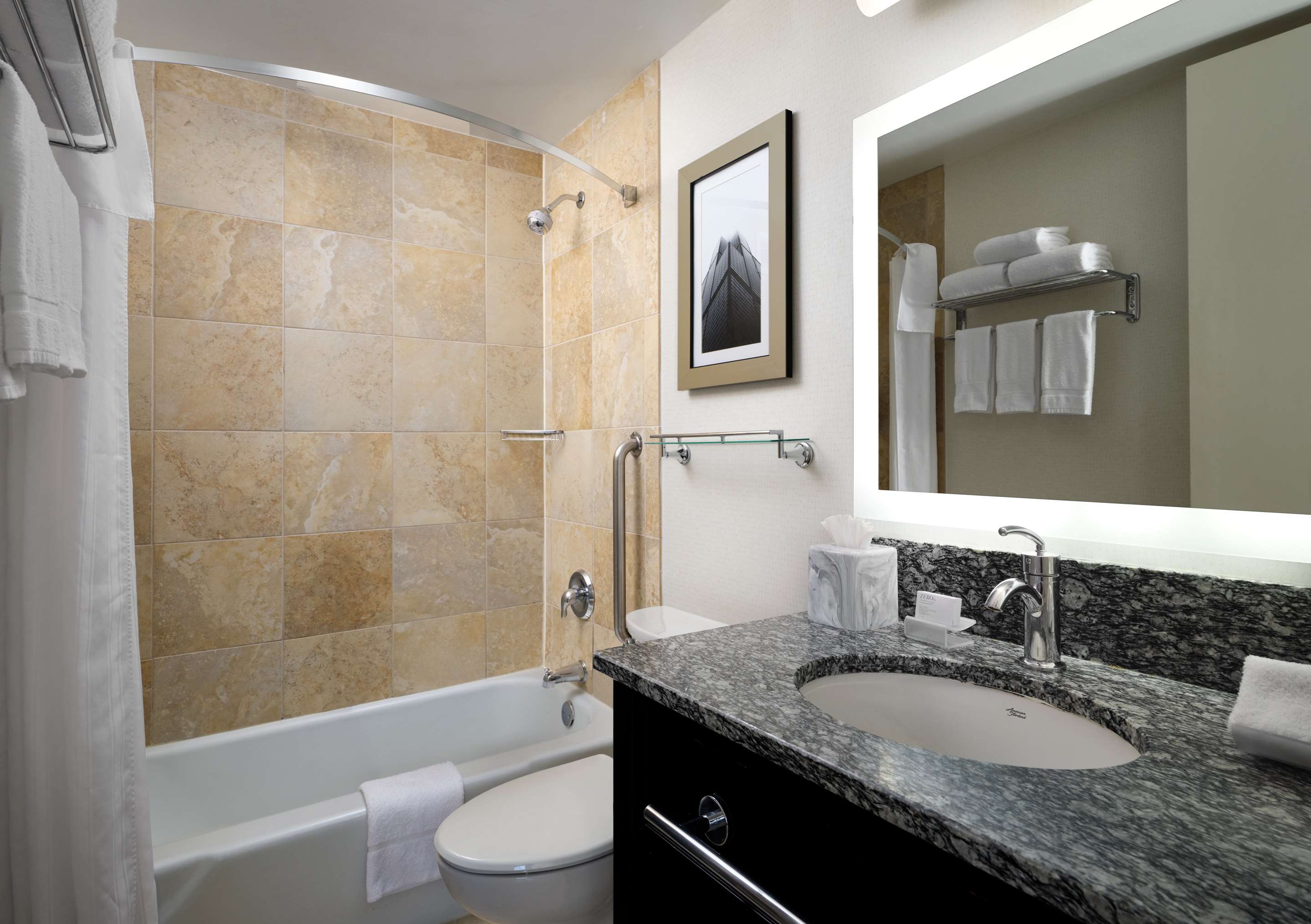 Guest room bath