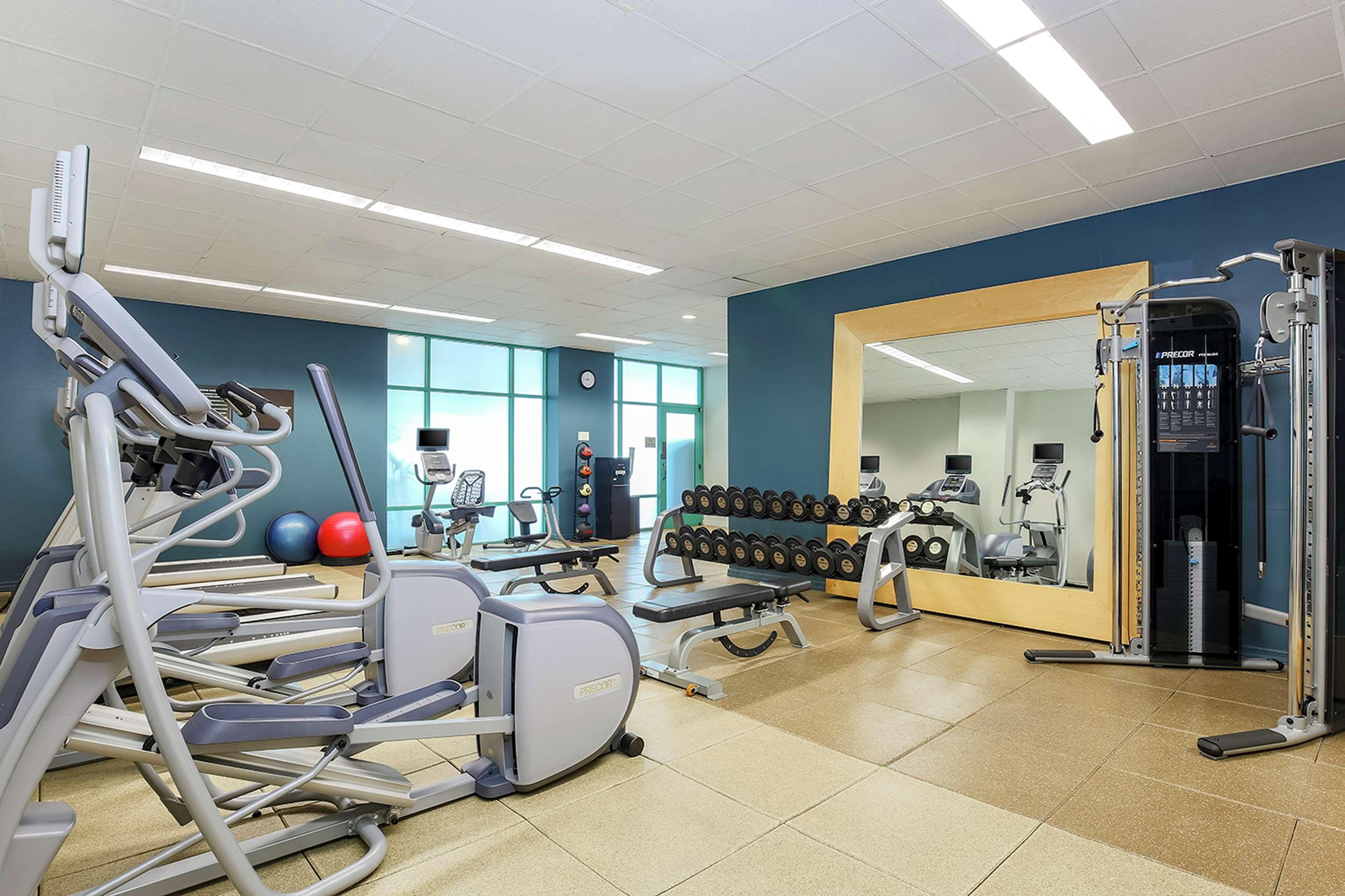 Health club fitness center gym | Embassy Suites by Hilton Chicago Lombard Oak Brook