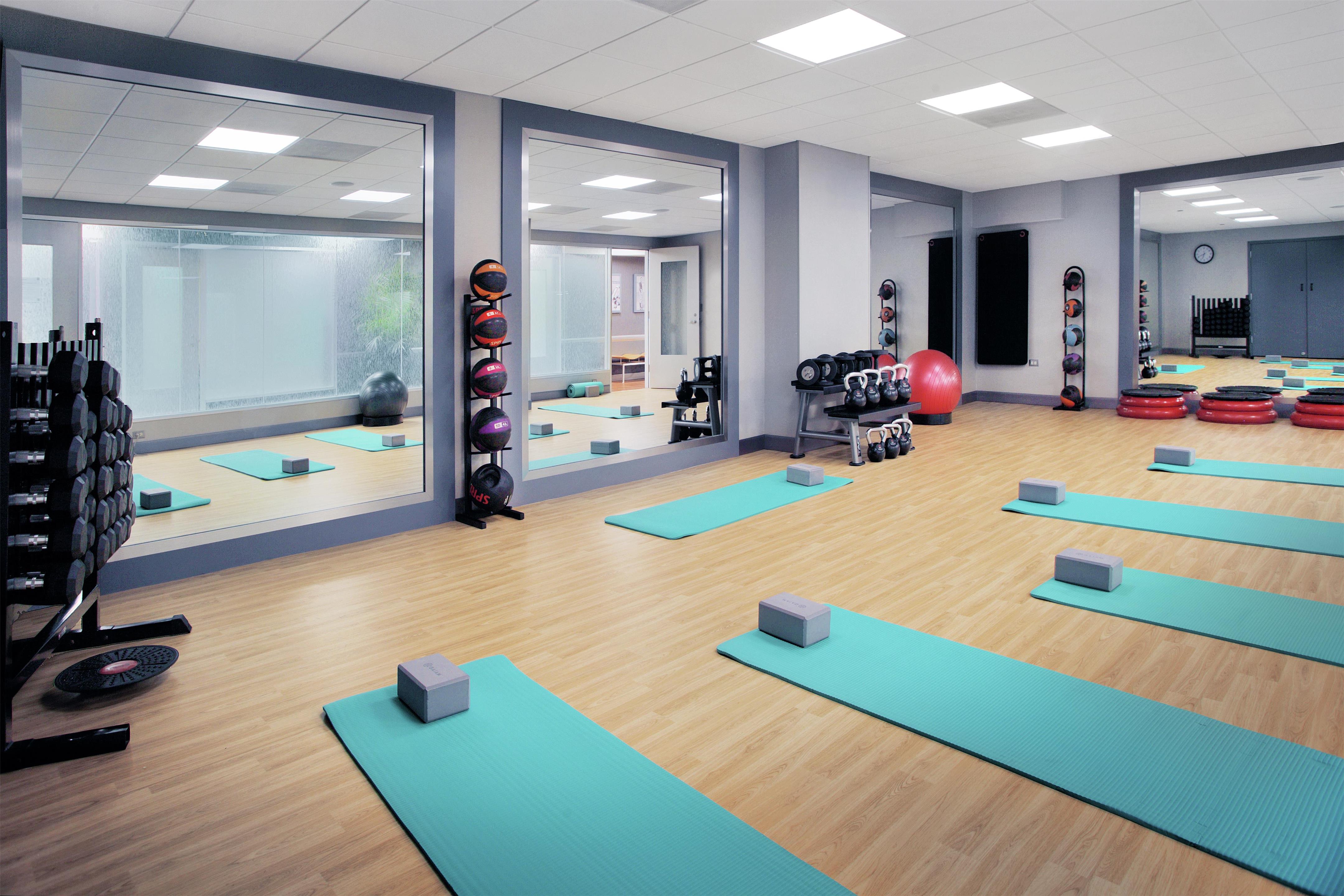 Health club fitness center gym | Palmer House a Hilton Hotel
