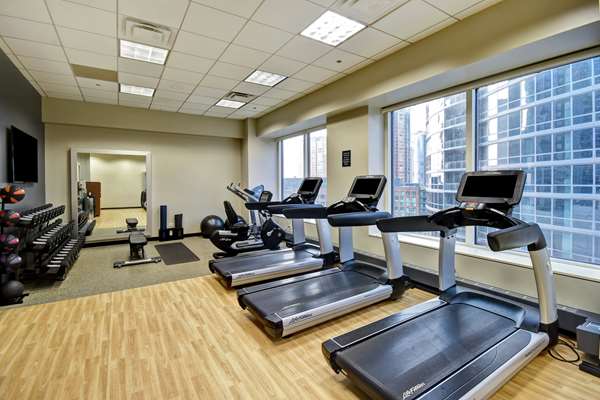 Fitness/ Exercise Room - Embassy Suites Lakefront Chicago