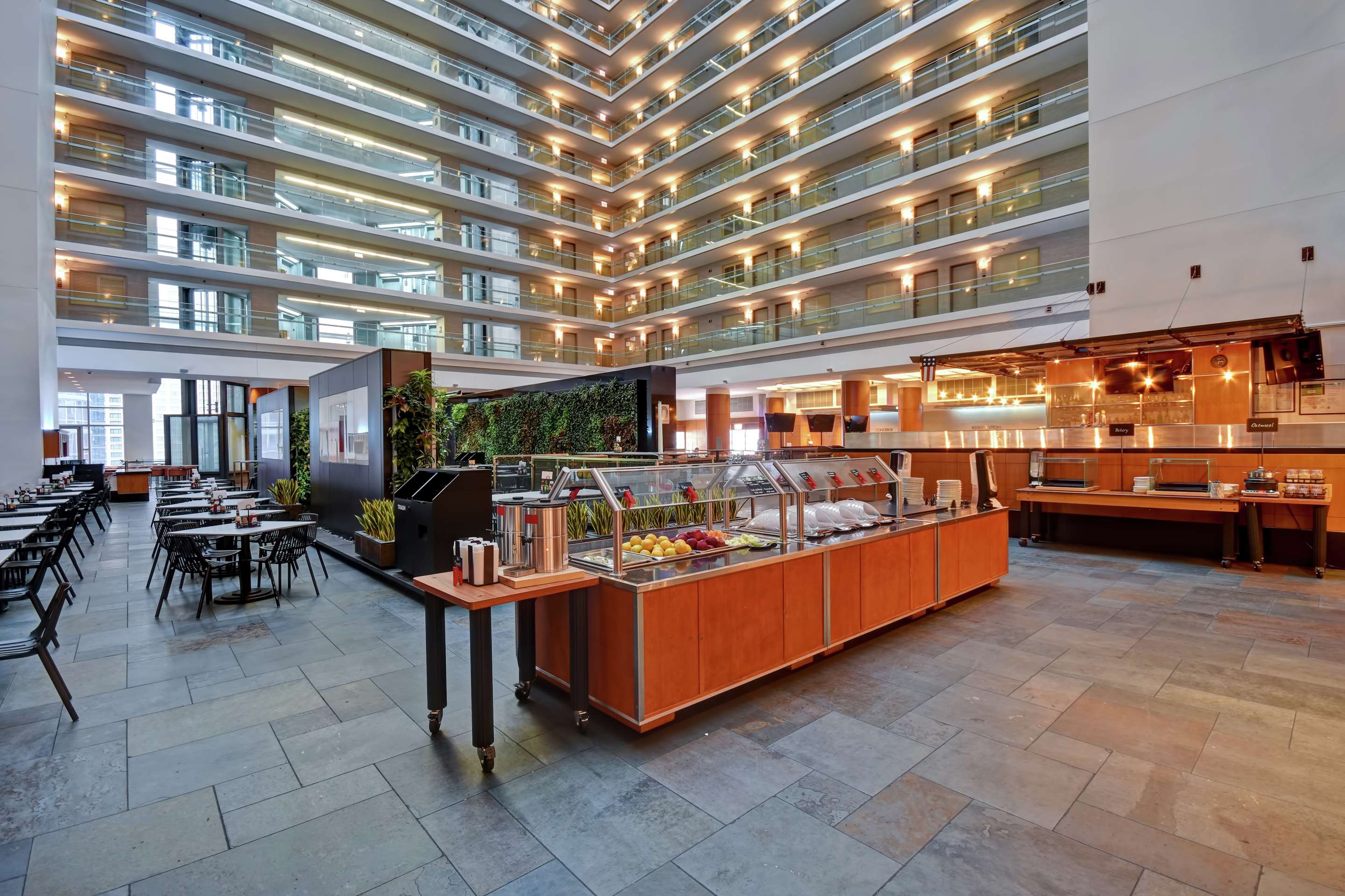Breakfast Area | Embassy Suites by Hilton Chicago Downtown Magnificent Mile