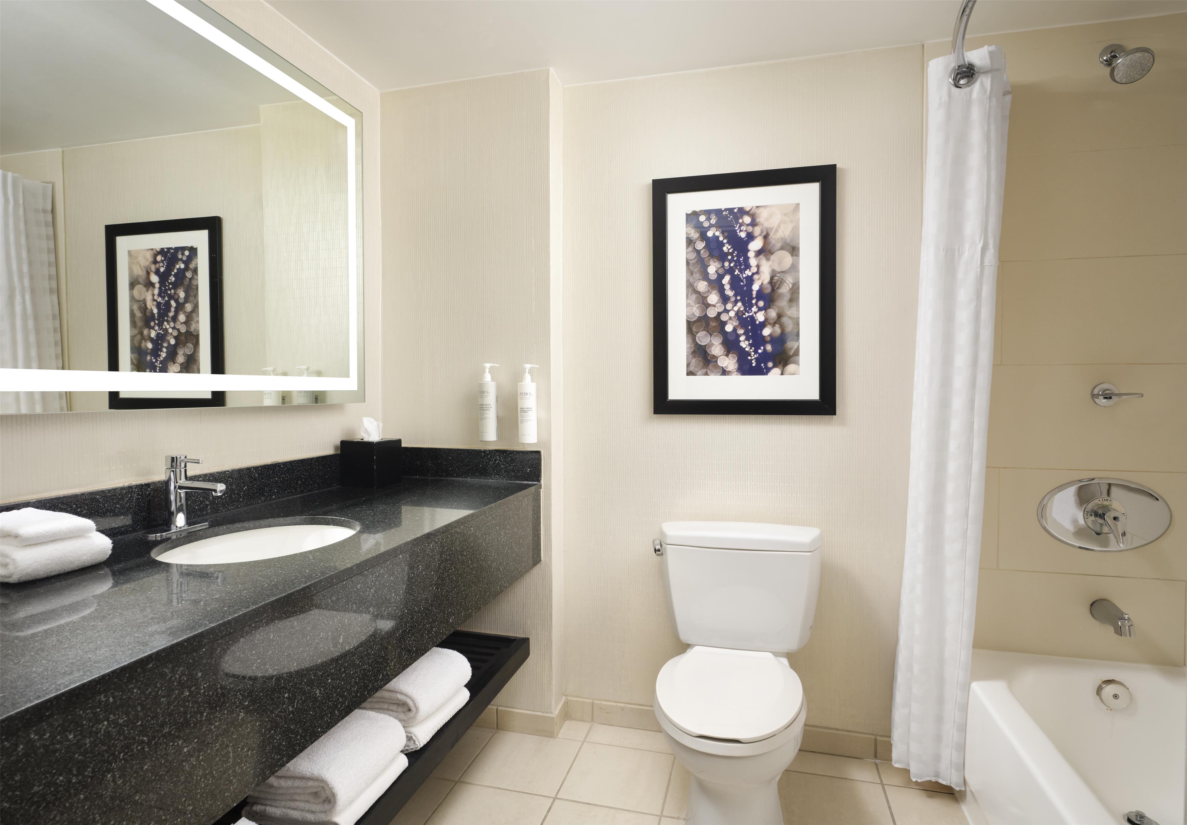 Guest room bath