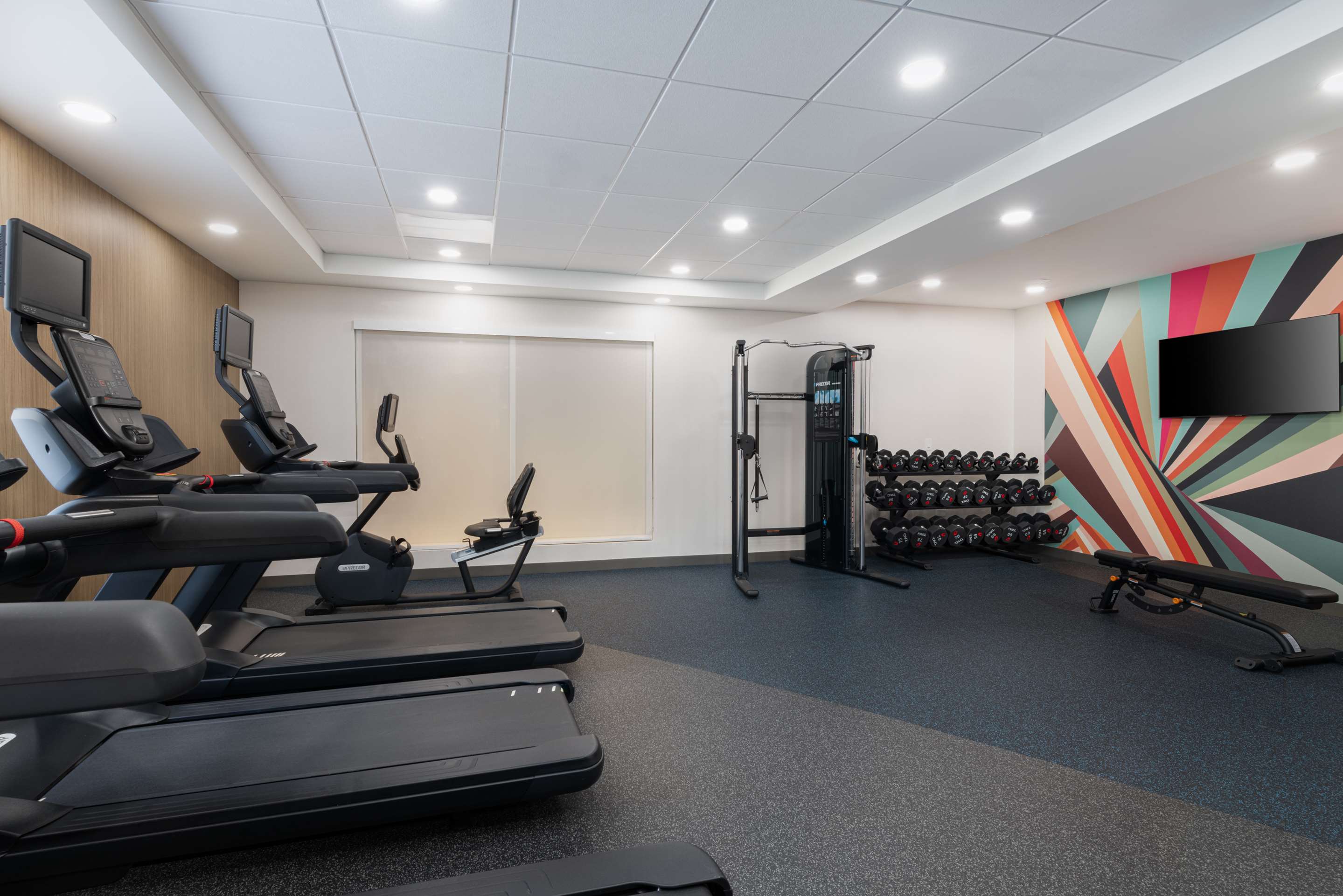 Health club fitness center gym