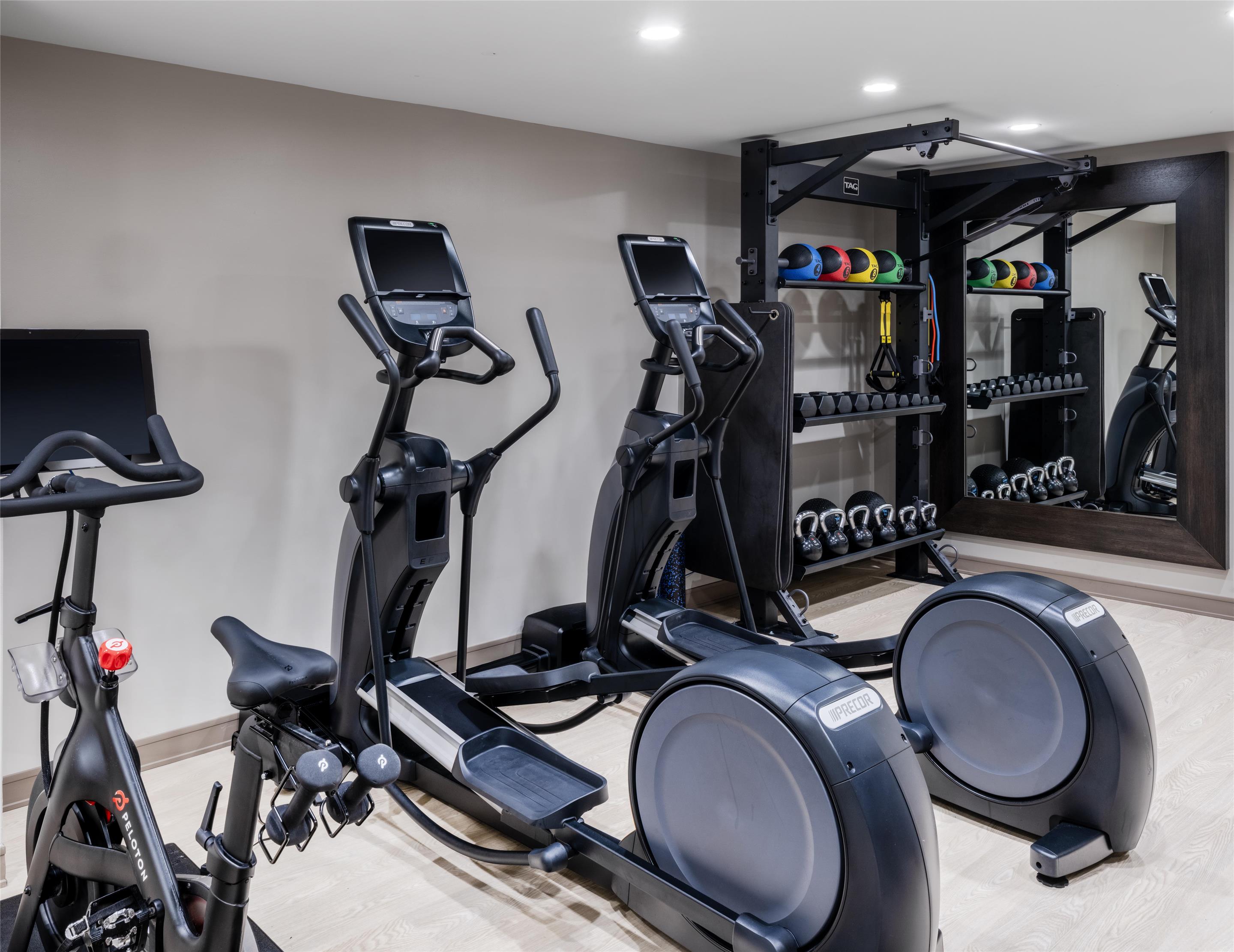Health club fitness center gym
