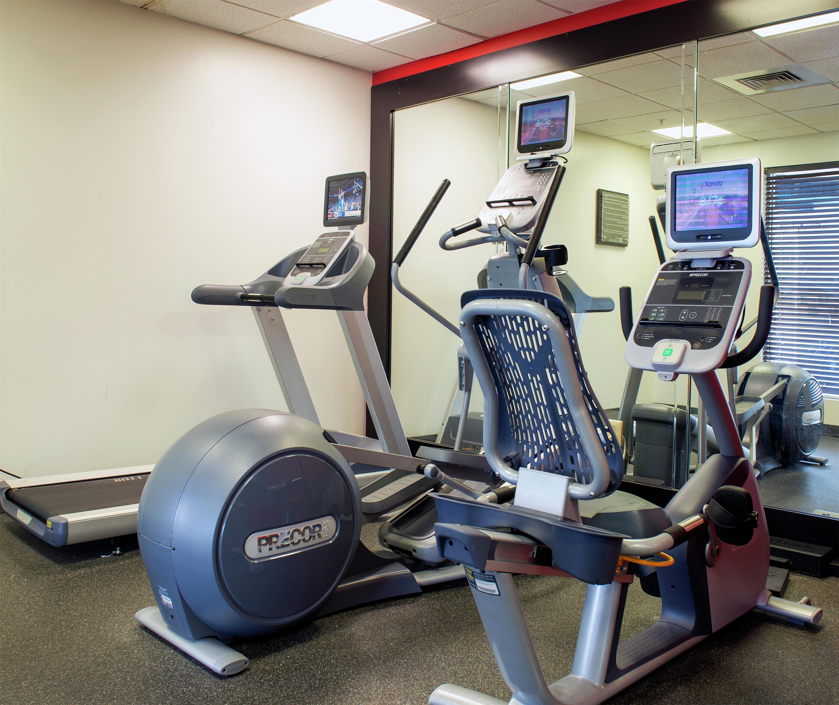 Health club fitness center gym | Hilton Garden Inn Charlotte Pineville