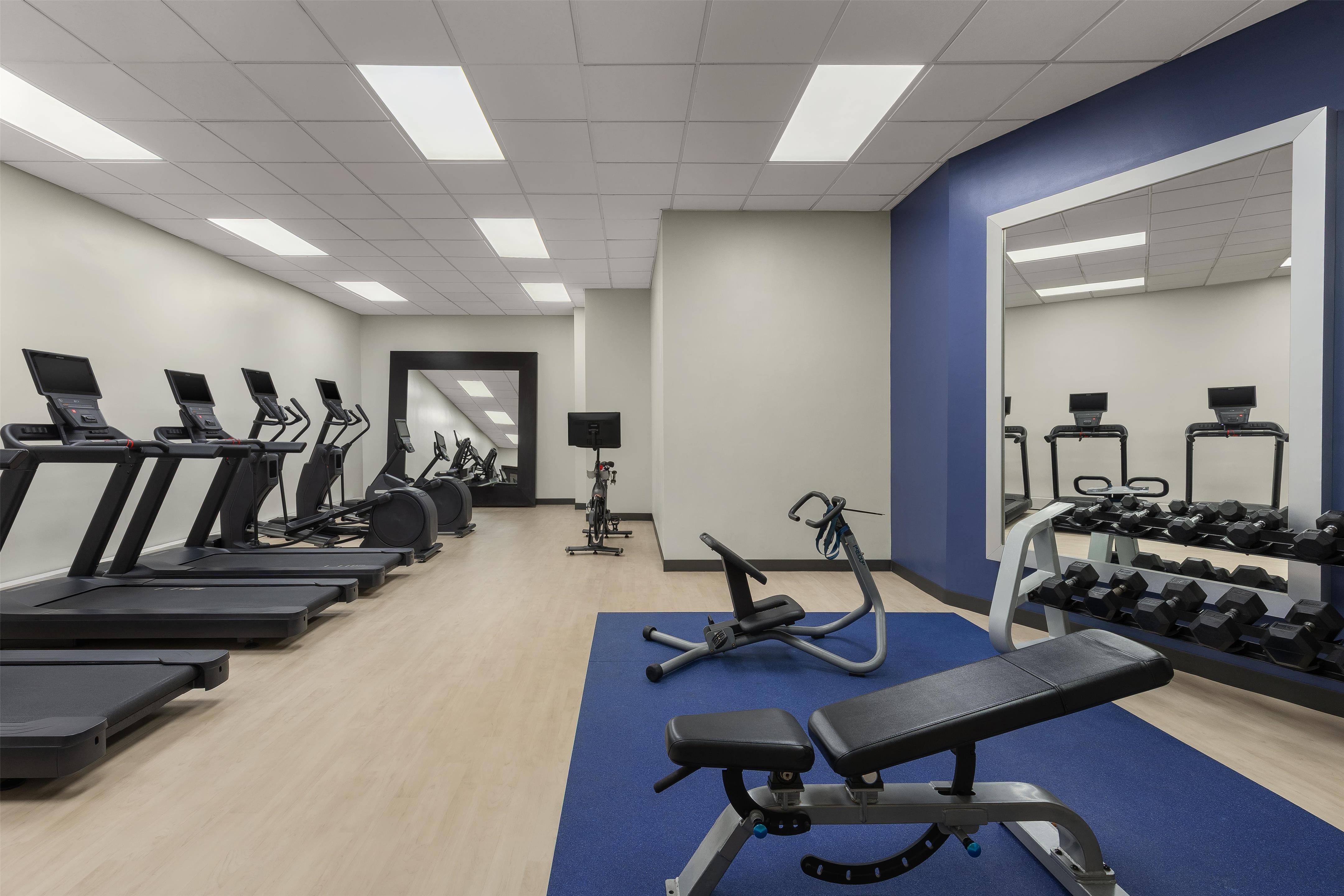 Health club fitness center gym | Embassy Suites Hotel Charlotte