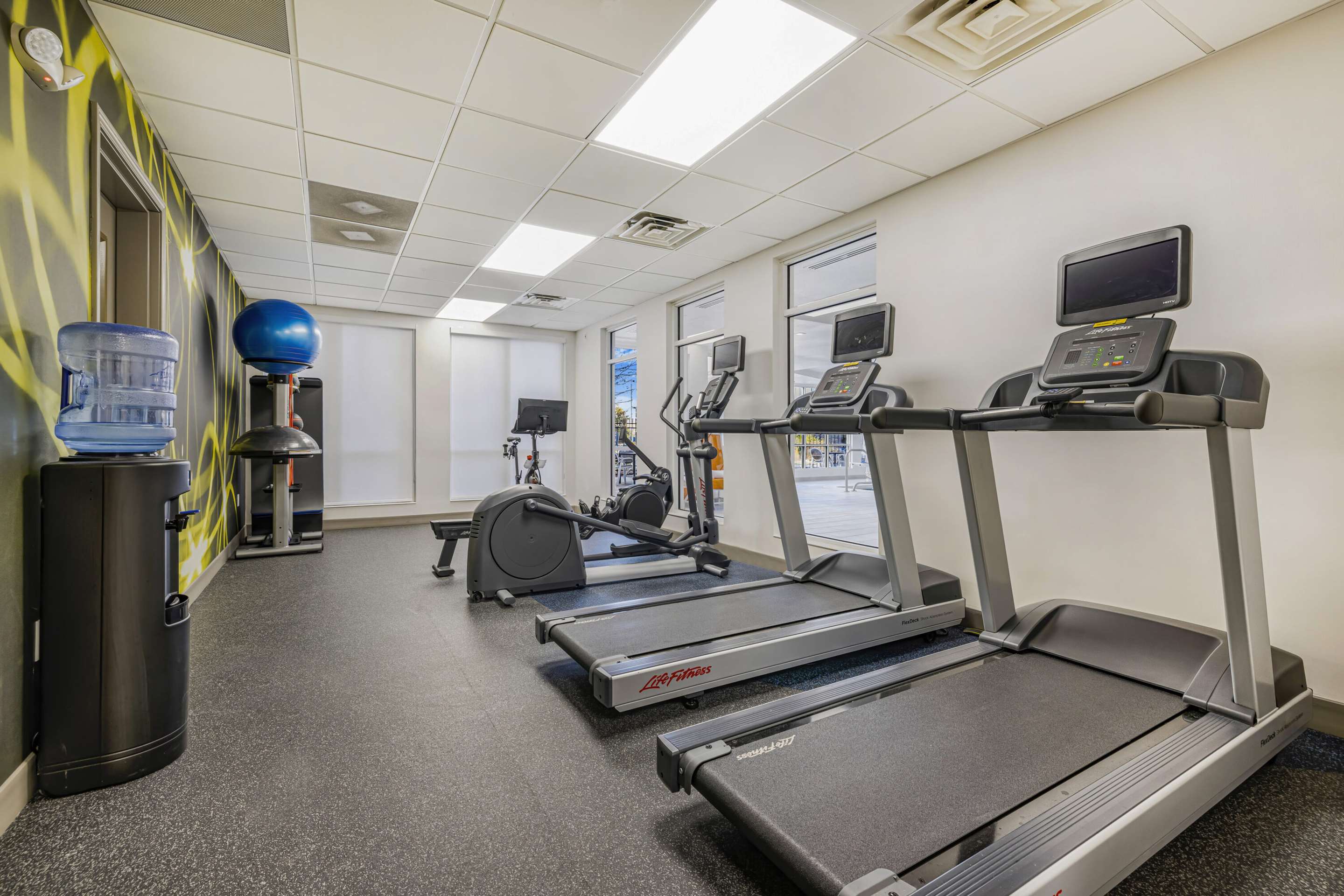 Health club fitness center gym