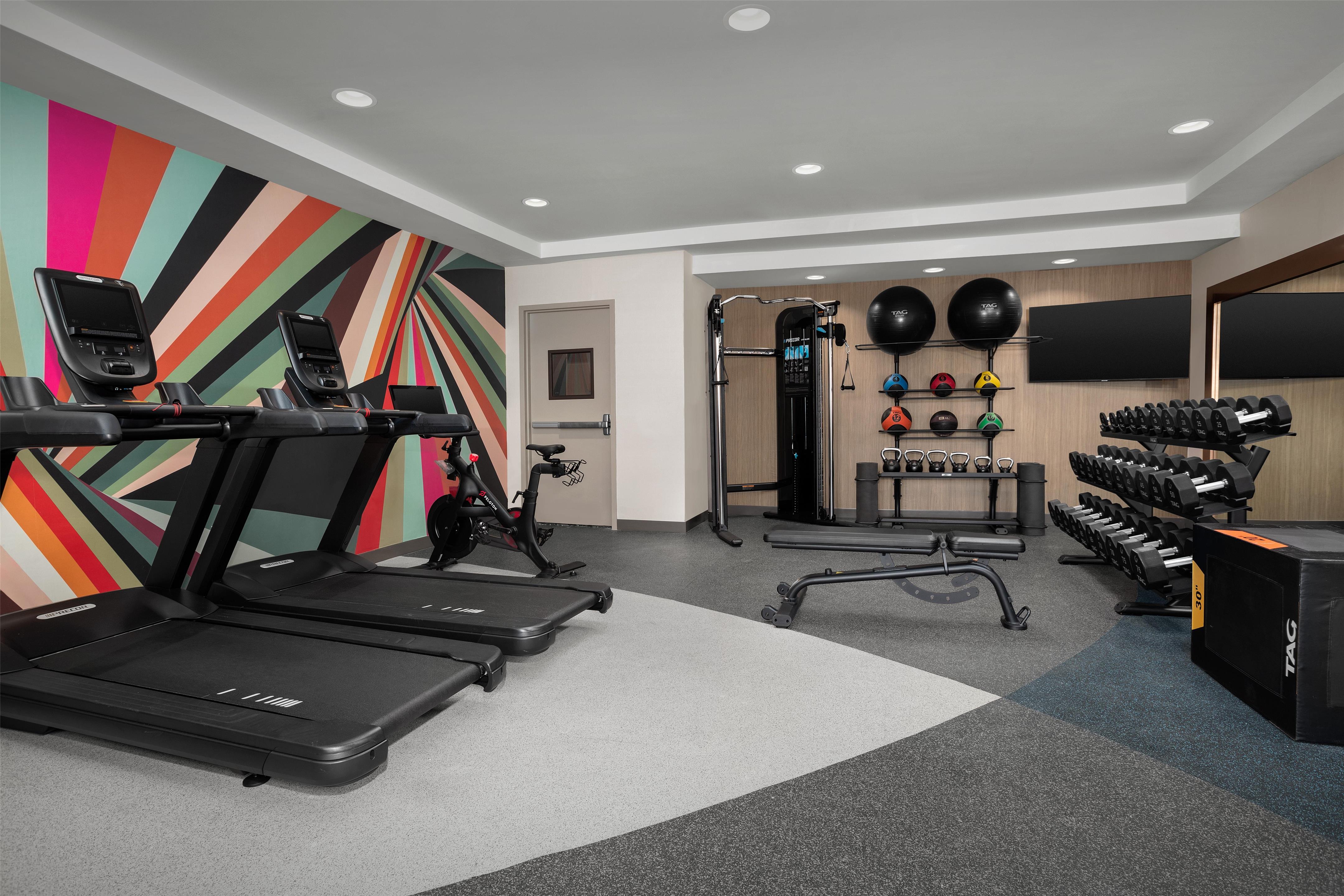 Health club fitness center gym