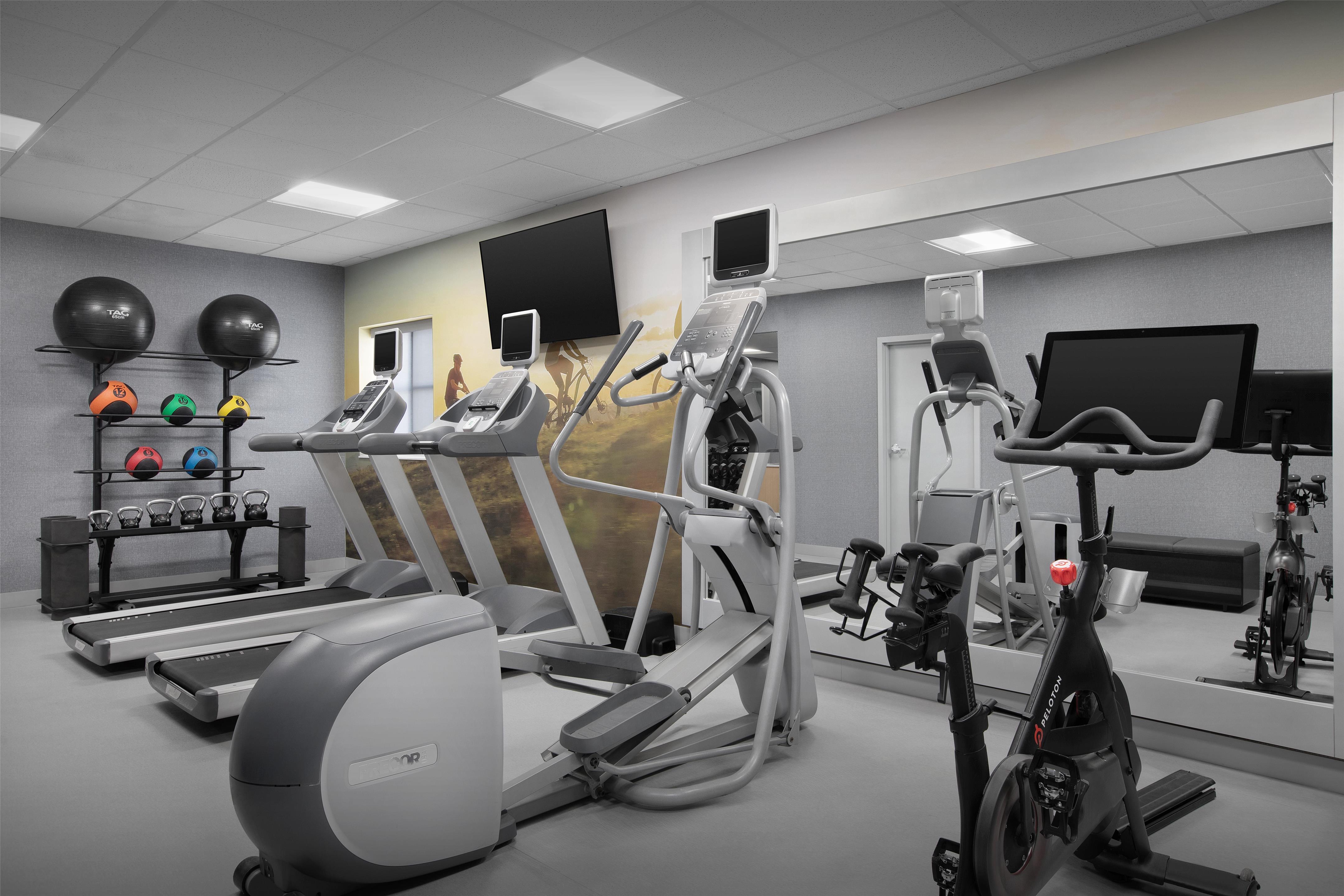 Health club fitness center gym | Homewood Suites by Hilton Colorado Springs-North
