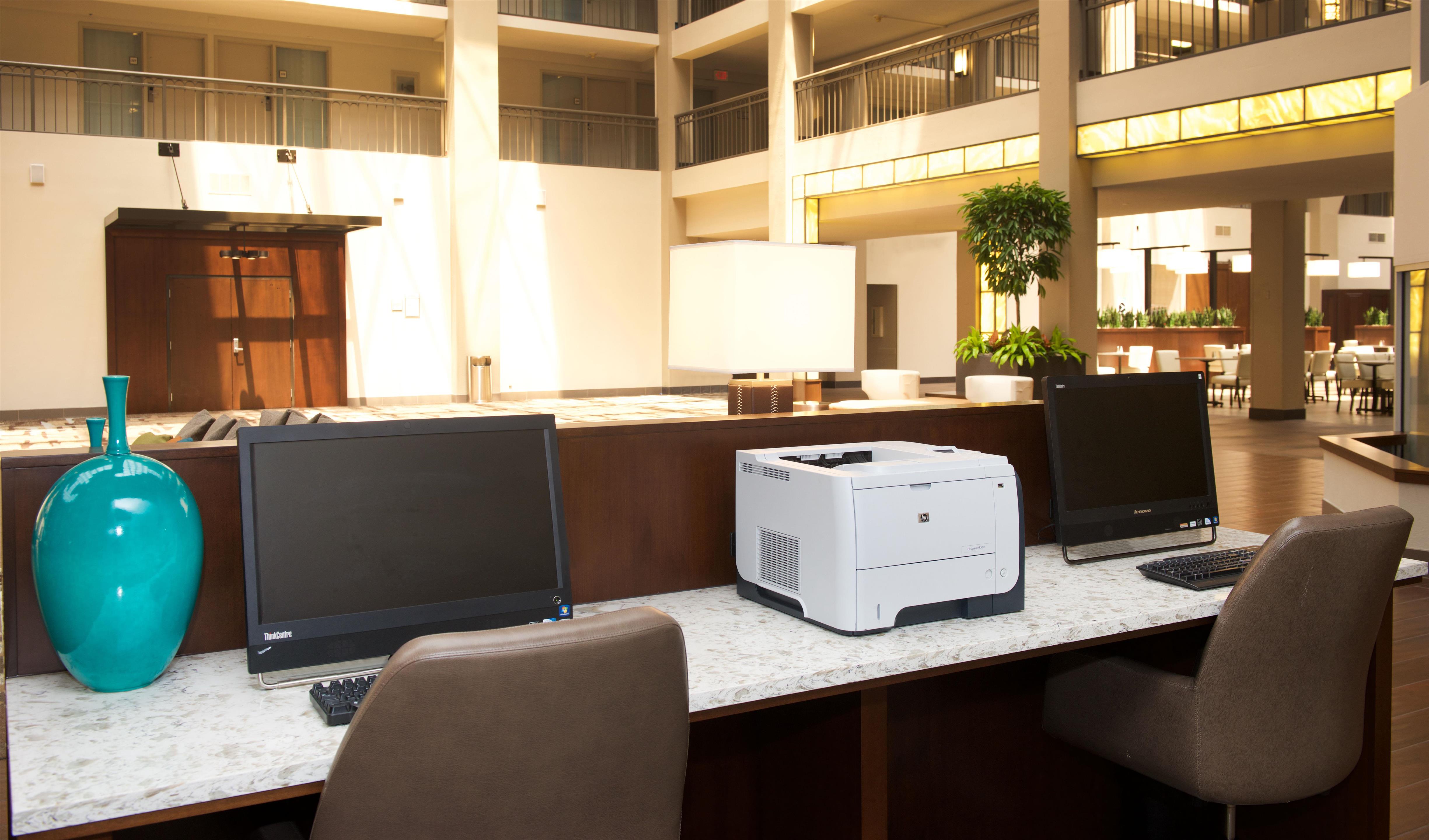 Business Center | Embassy Suites by Hilton Cincinnati Northeast - Blue Ash
