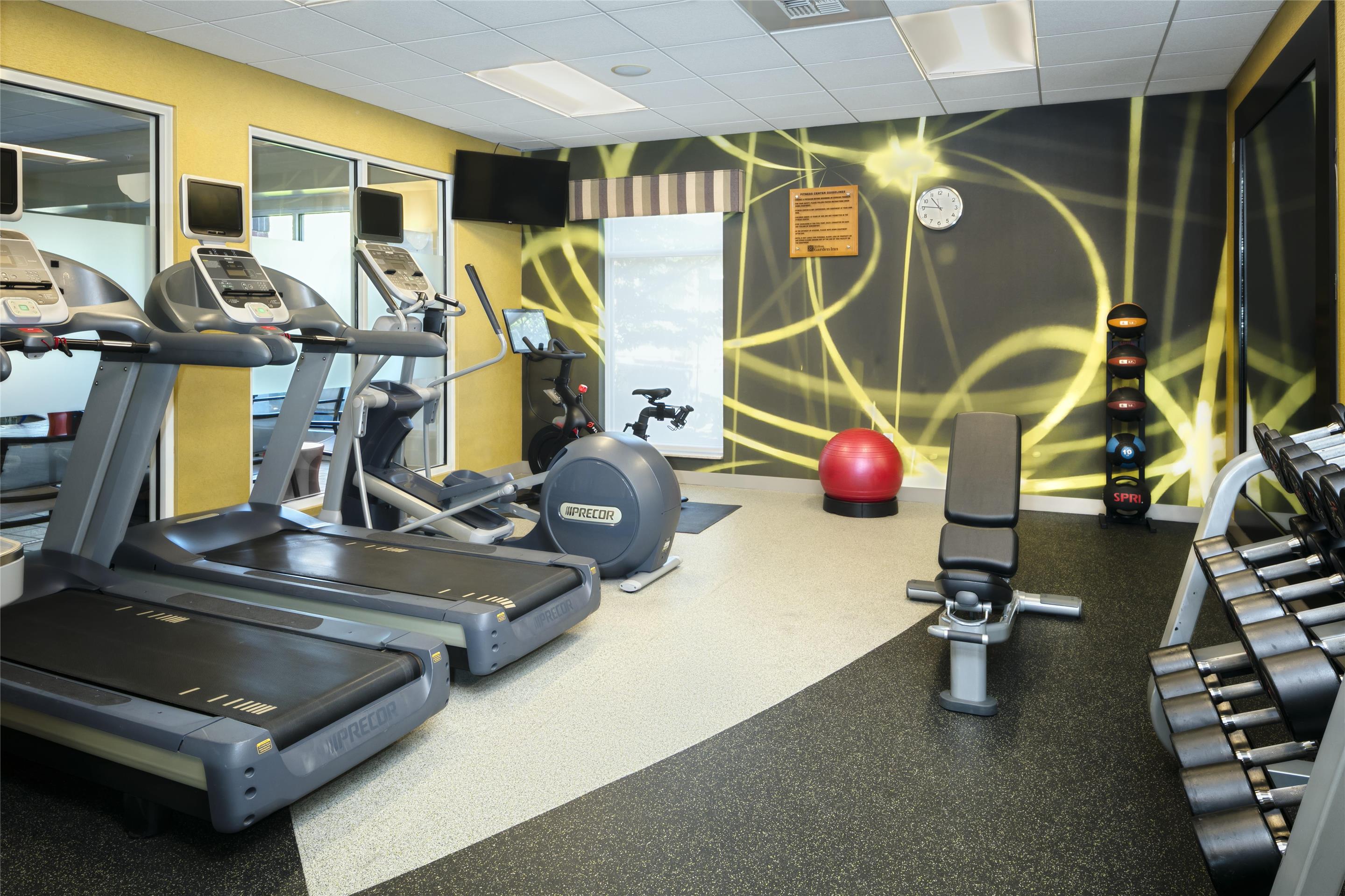 Health club fitness center gym | Hilton Garden Inn Corvallis
