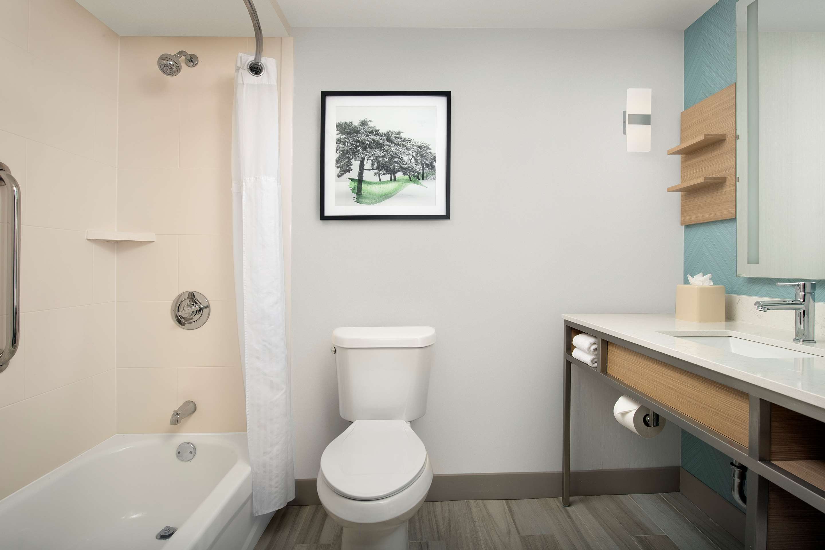 Guest room bath