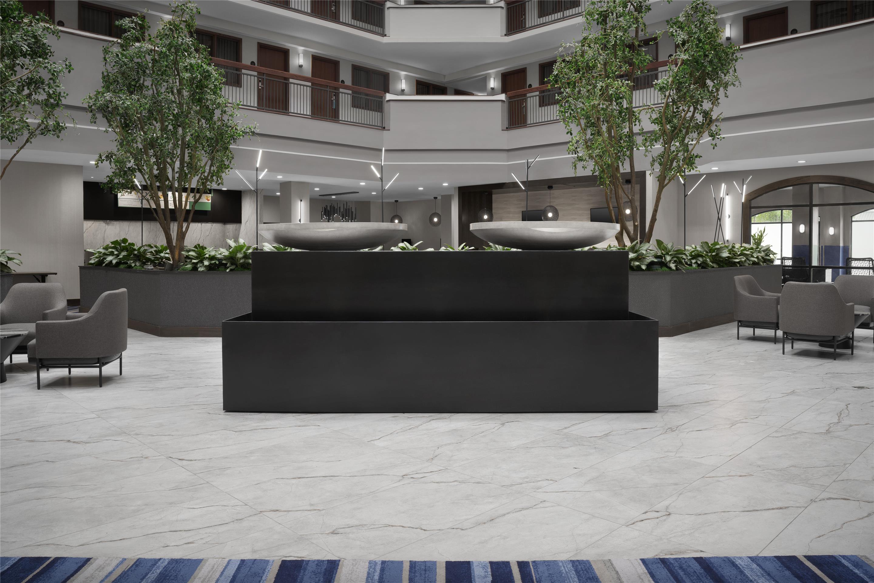 Lobby | Embassy Suites by Hilton Dallas Near the Galleria
