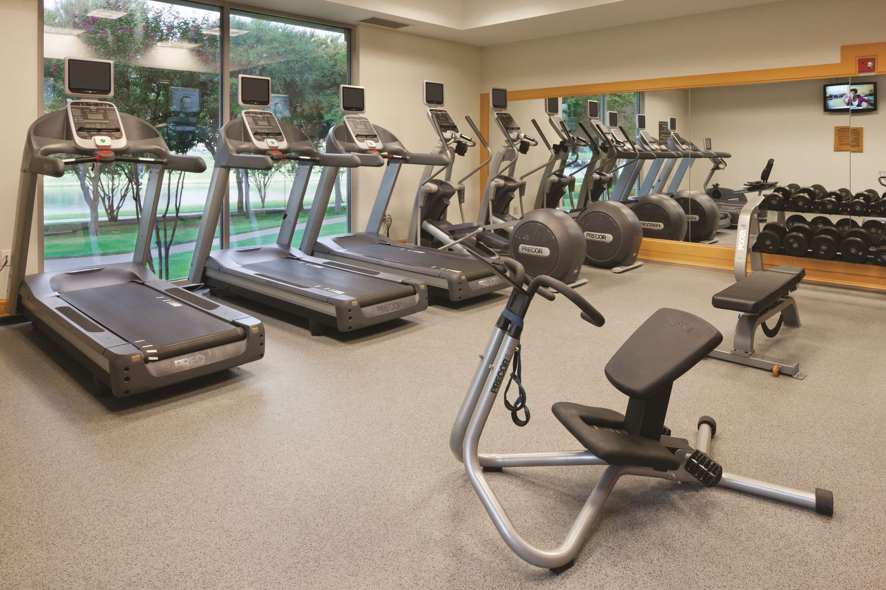 Health club fitness center gym