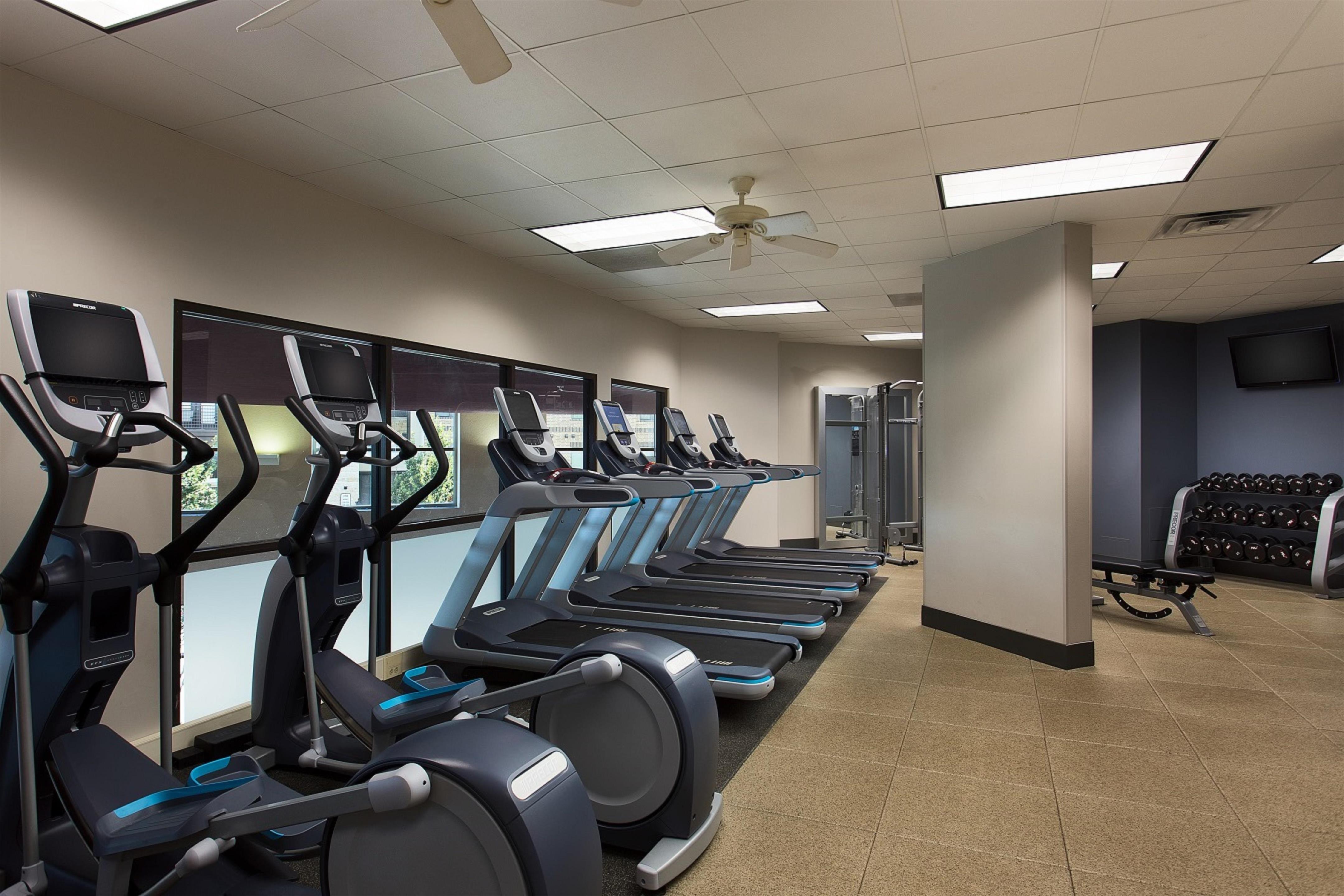 Health club fitness center gym