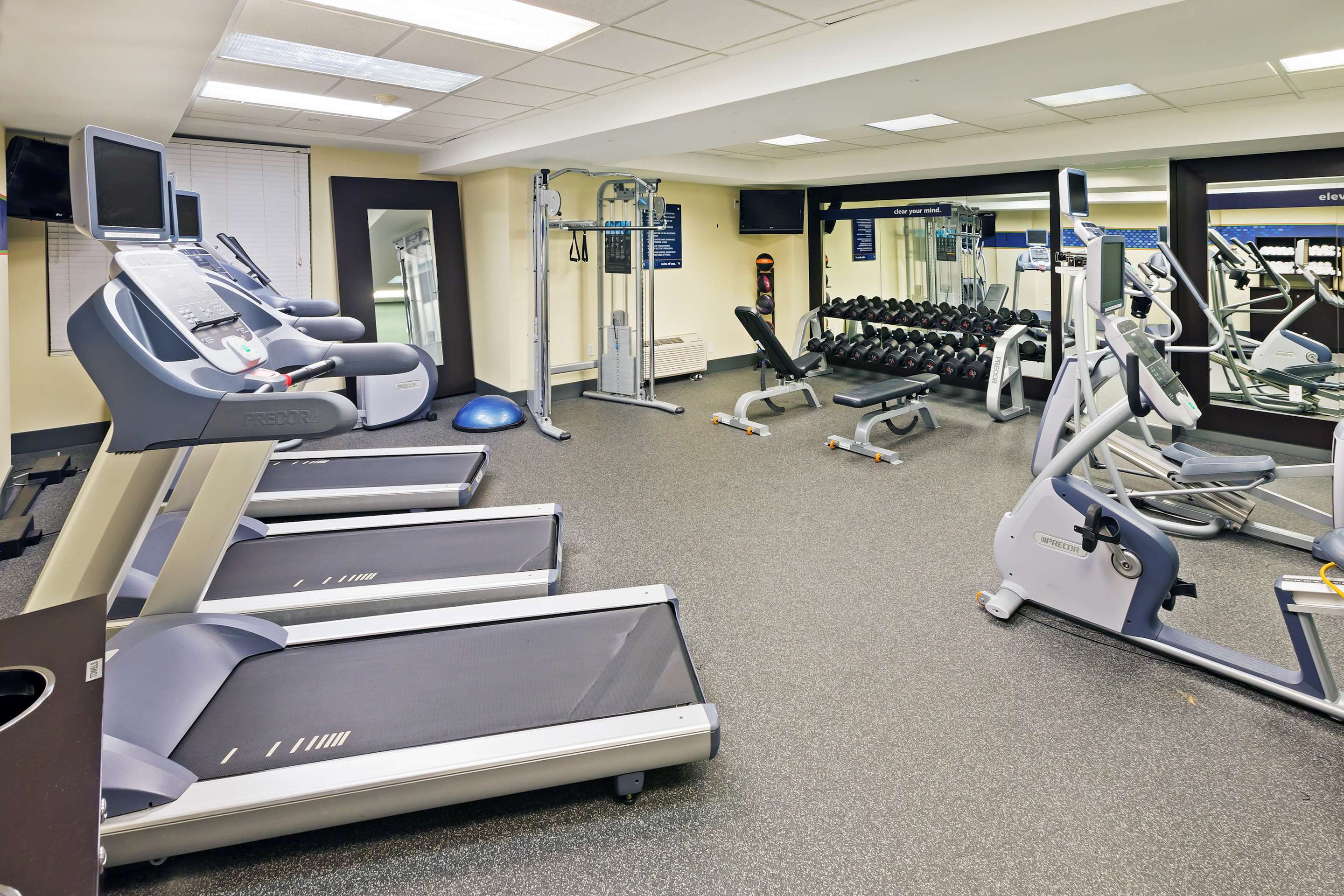 Health club fitness center gym