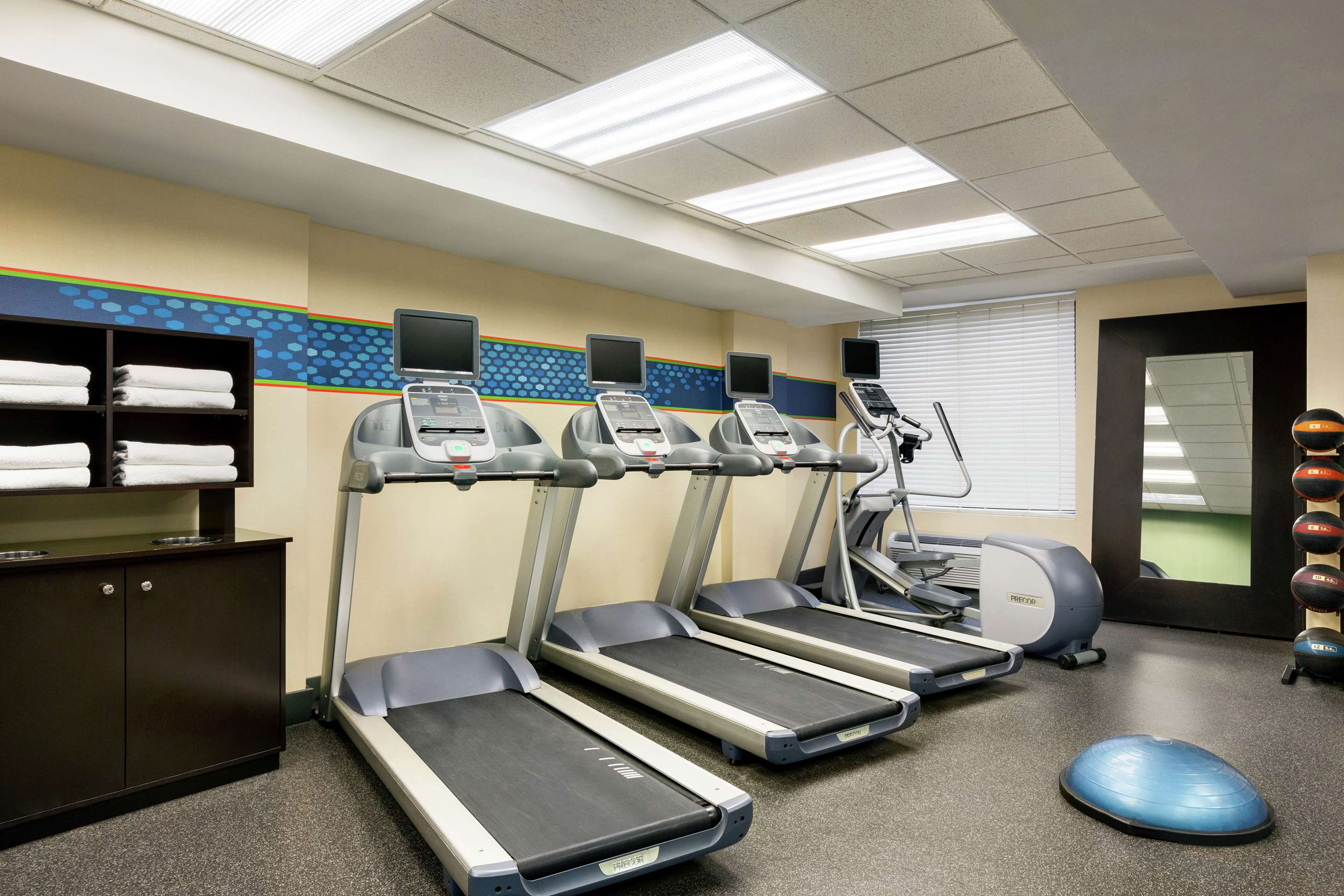 Health club fitness center gym