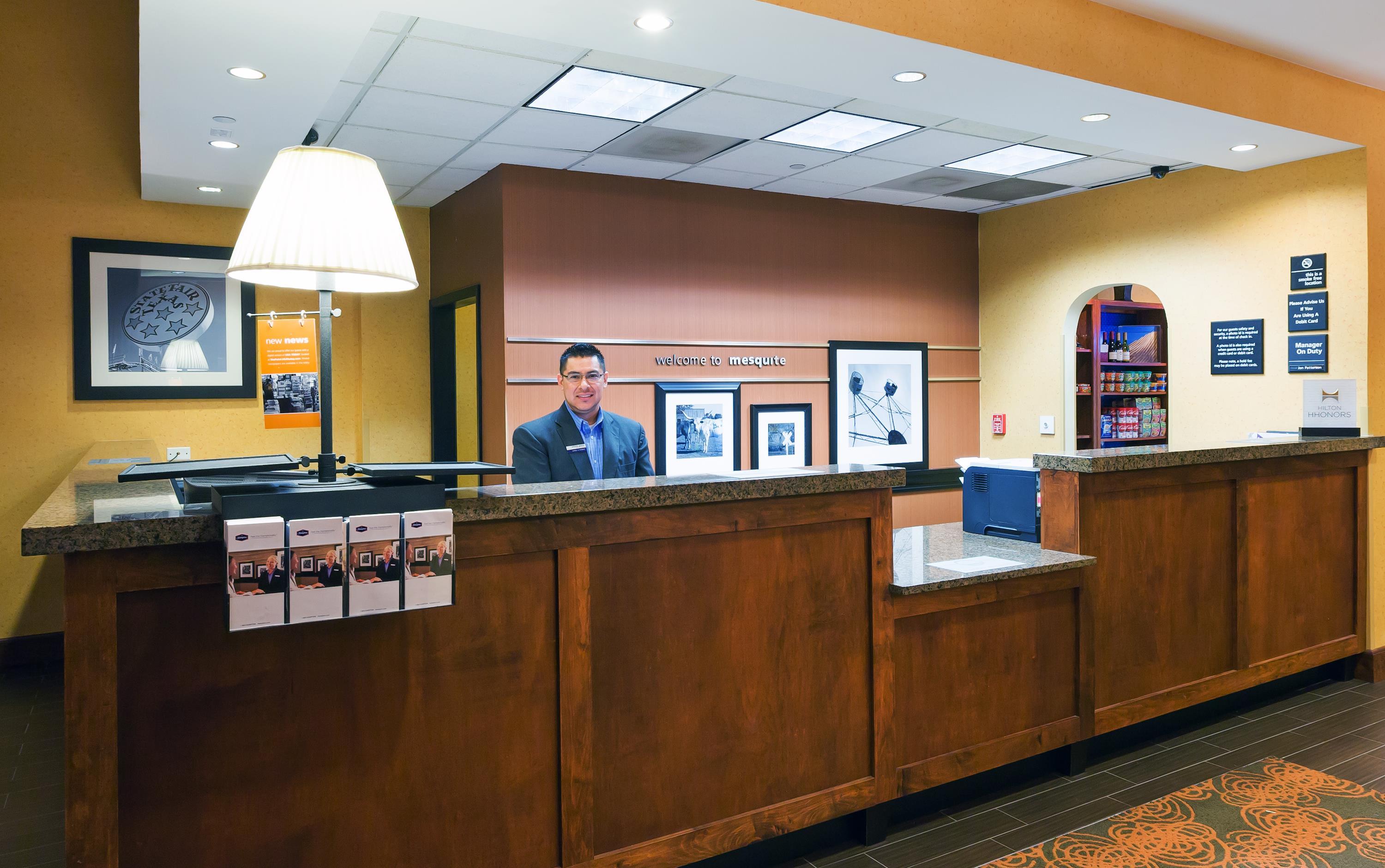 Reception | Hampton Inn & Suites Dallas-Mesquite