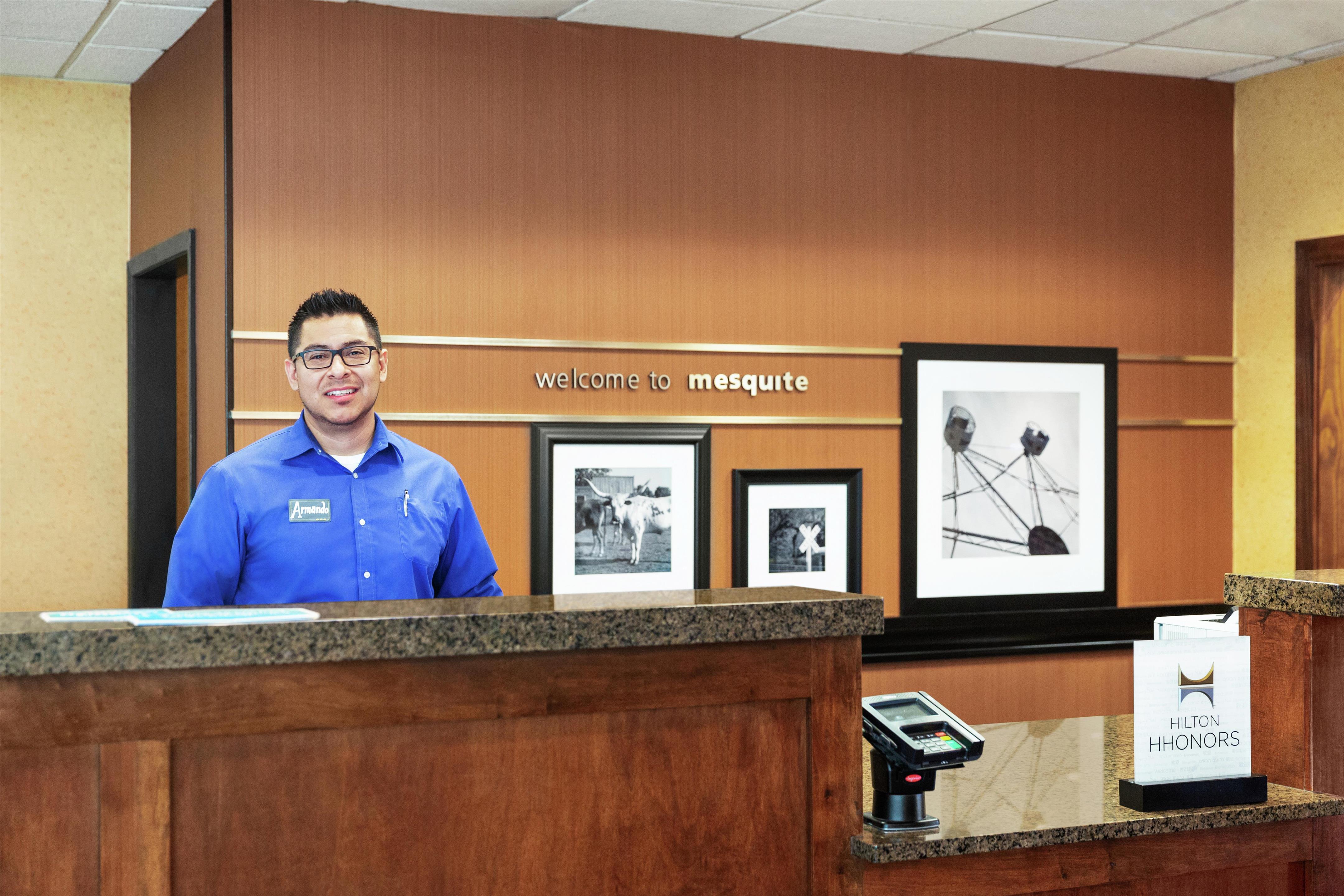 Reception | Hampton Inn & Suites Dallas-Mesquite