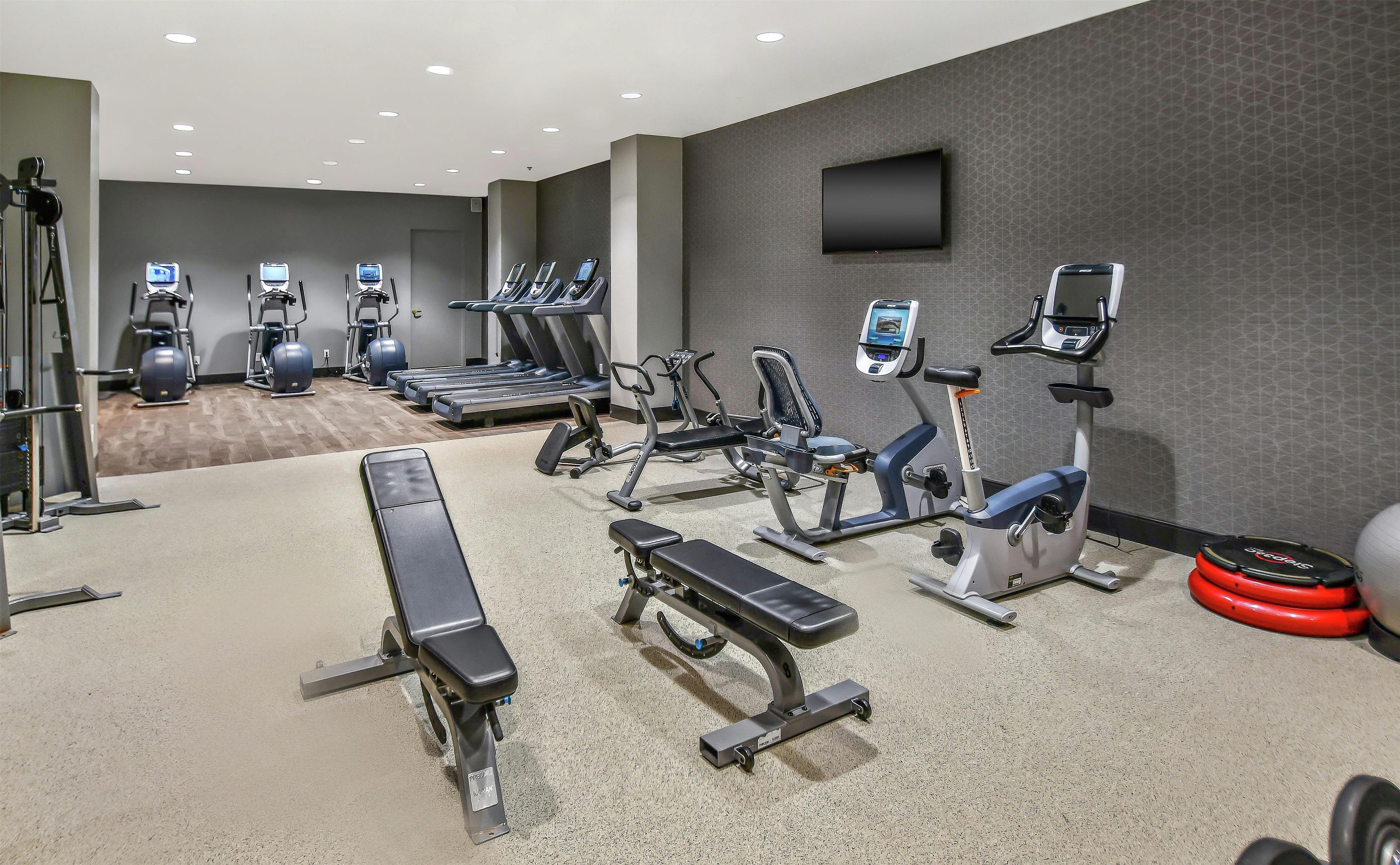 Health club fitness center gym | Hilton Dallas/Park Cities