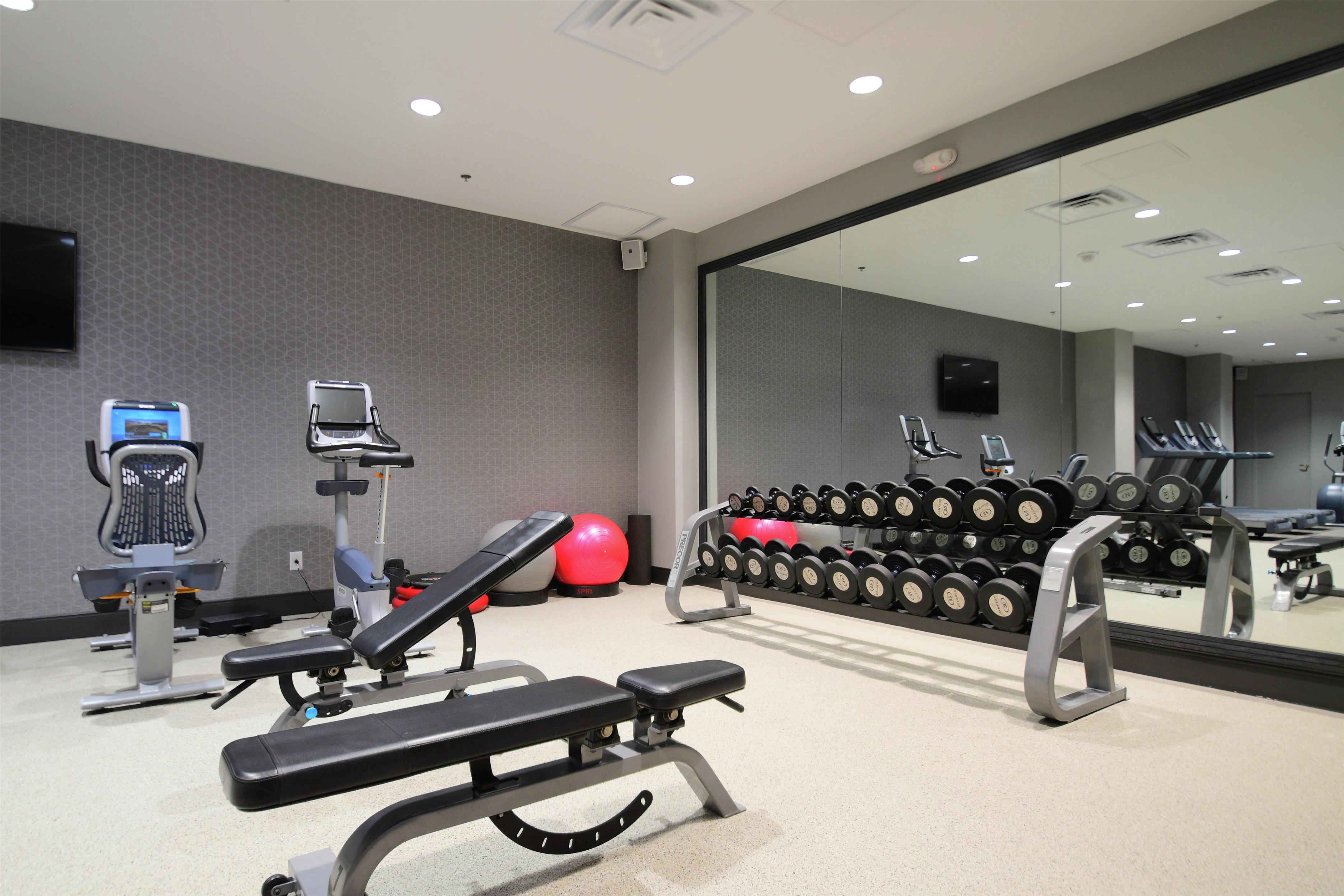 Health club fitness center gym | Hilton Dallas/Park Cities