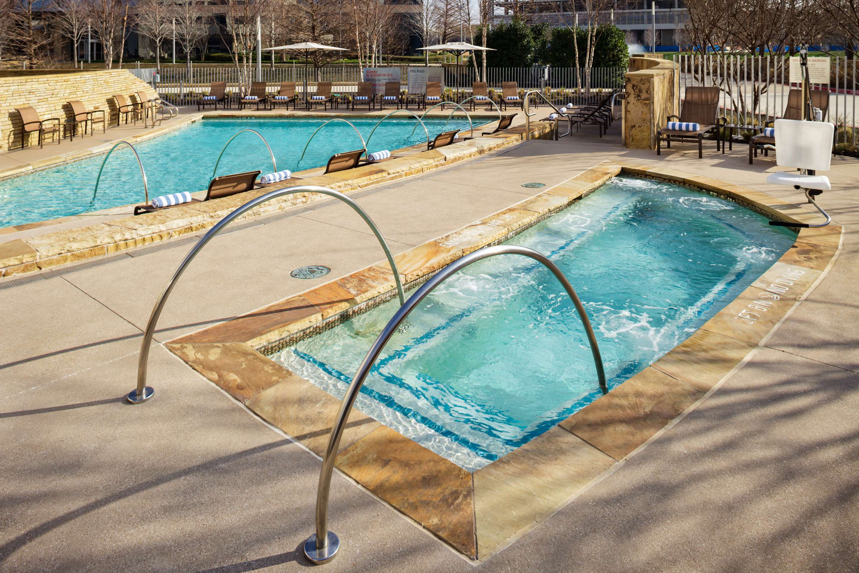 Pool | Hilton Dallas/Plano Granite Park