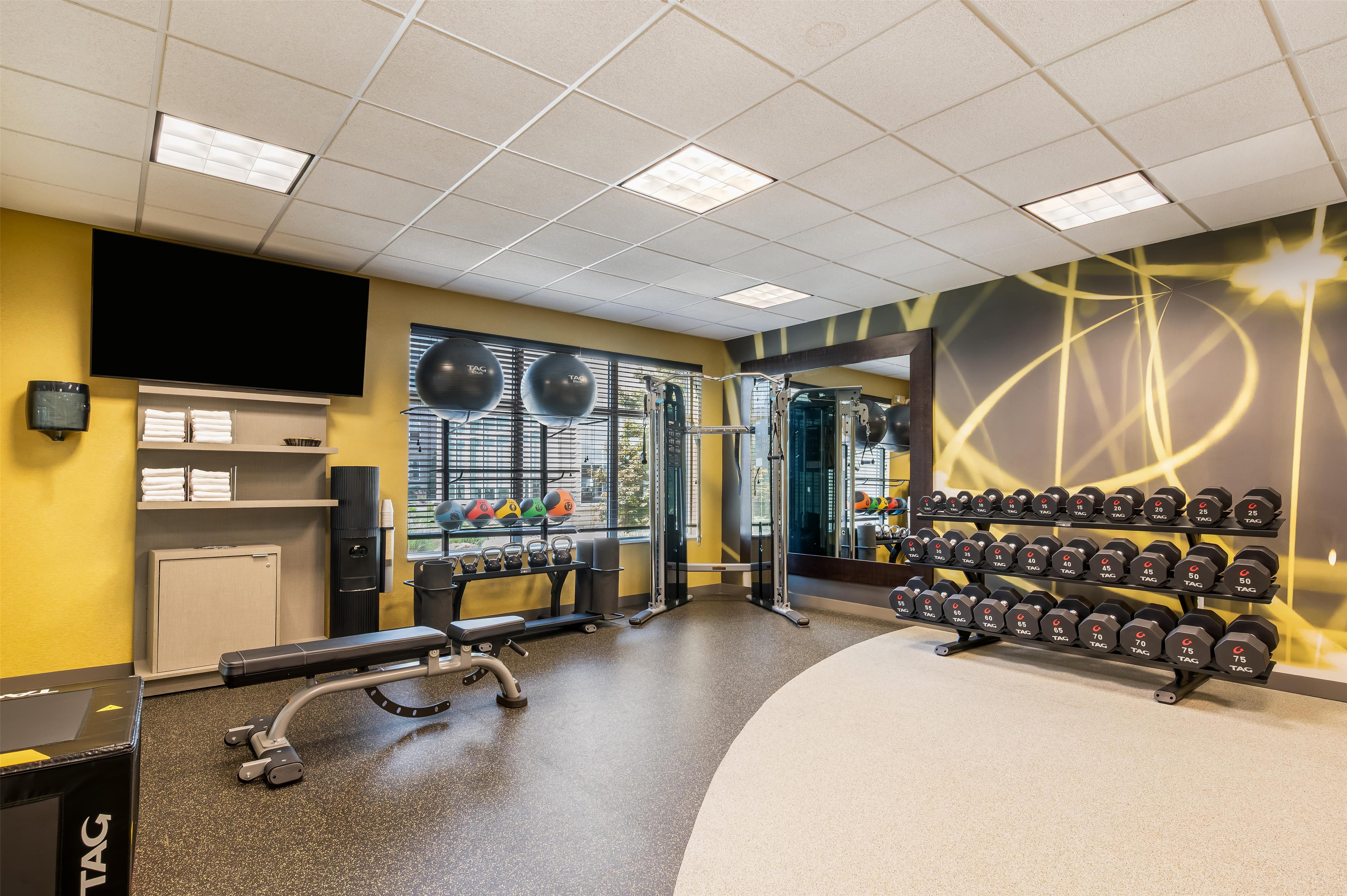 Health club fitness center gym