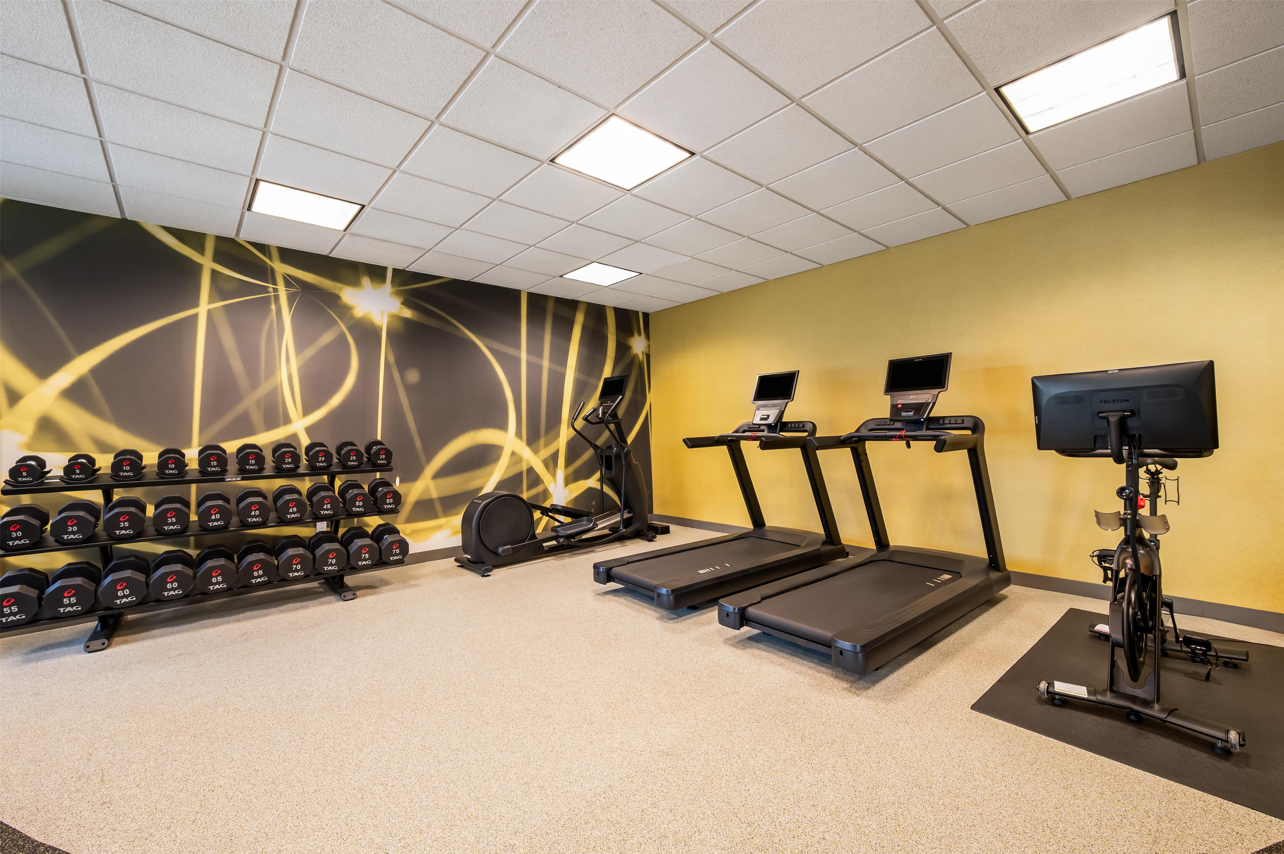 Health club fitness center gym