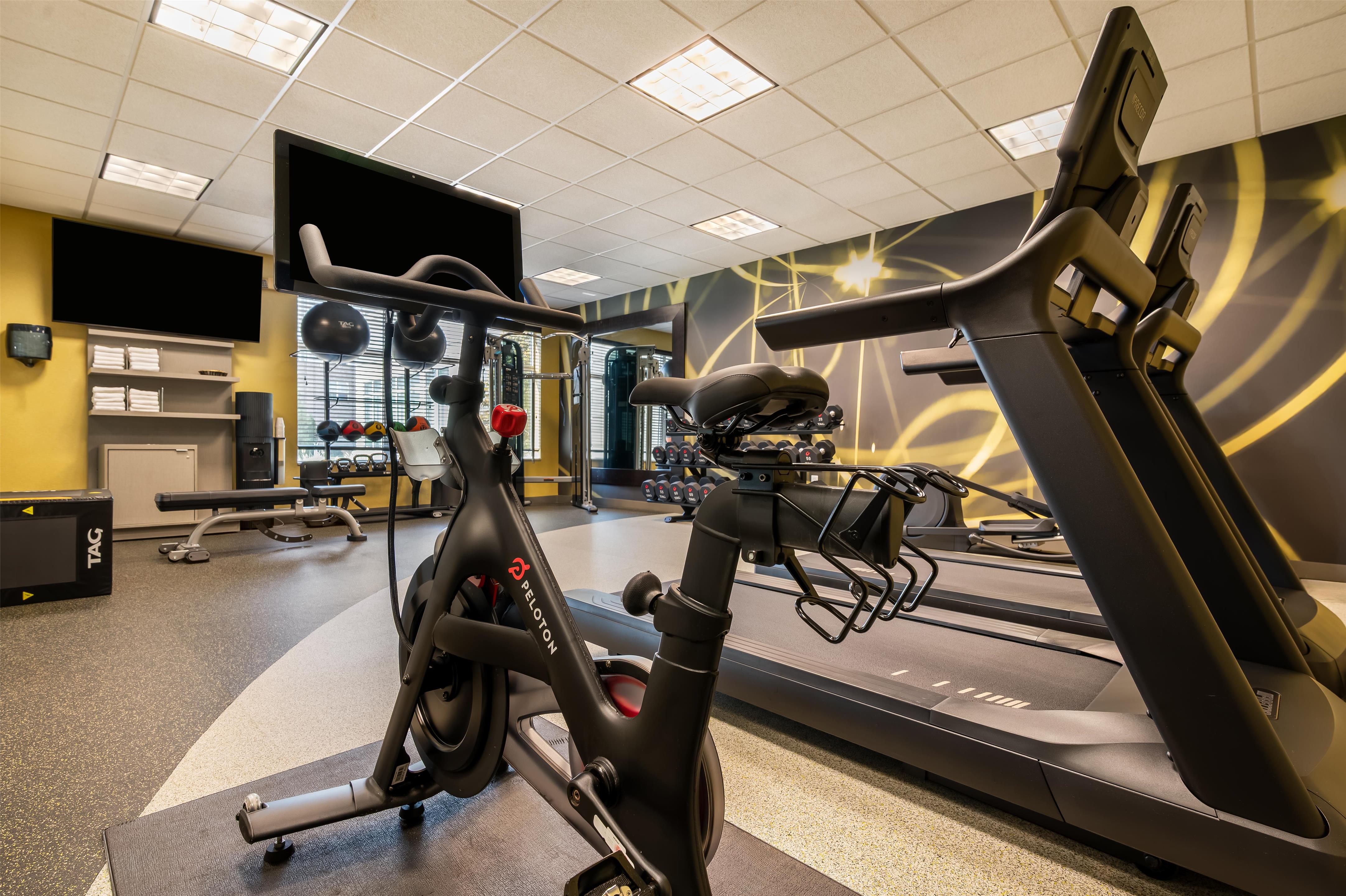 Health club fitness center gym | Hilton Garden Inn Dayton South-Austin Landing