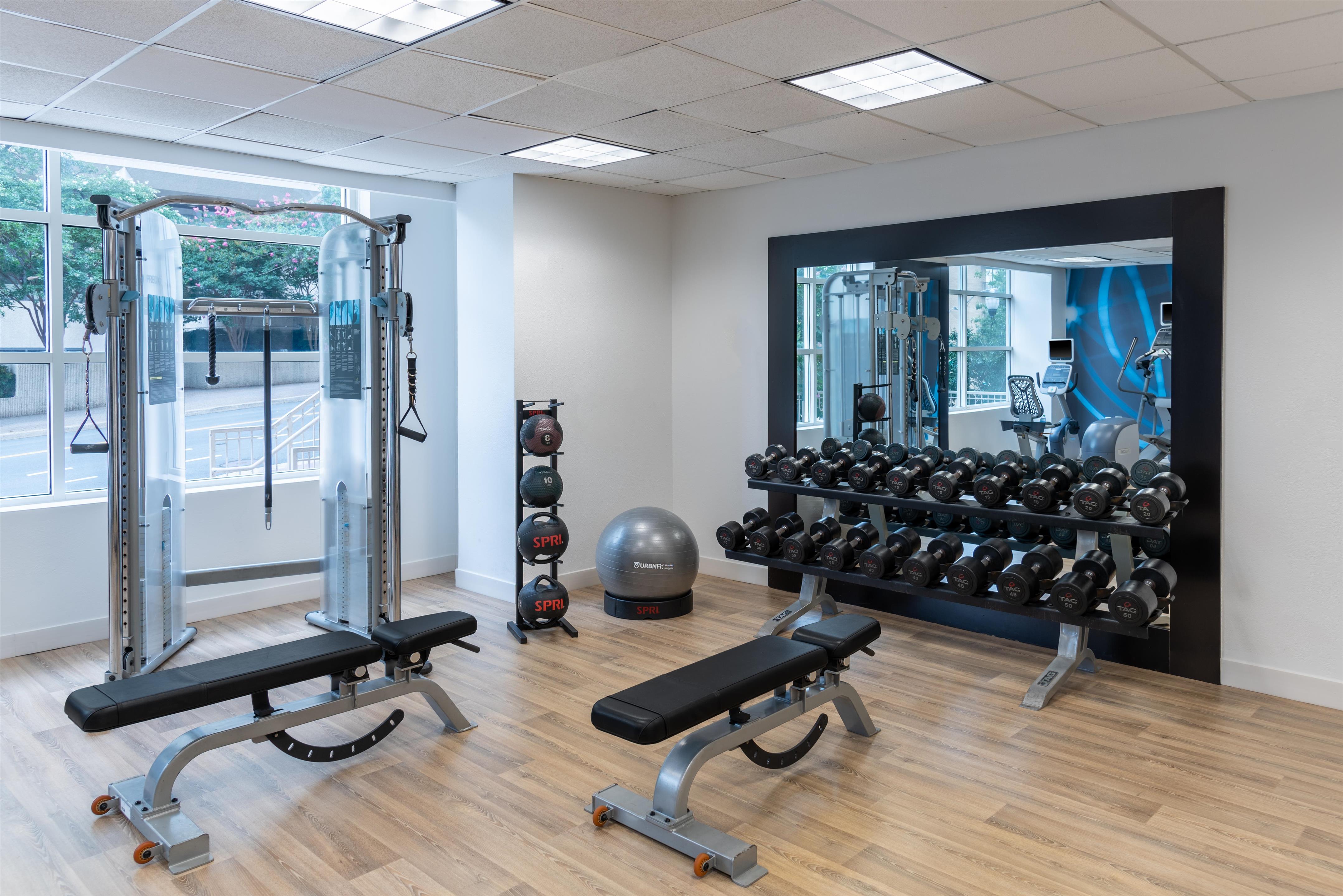 Health club fitness center gym | Hilton Garden Inn Arlington/Courthouse Plaza