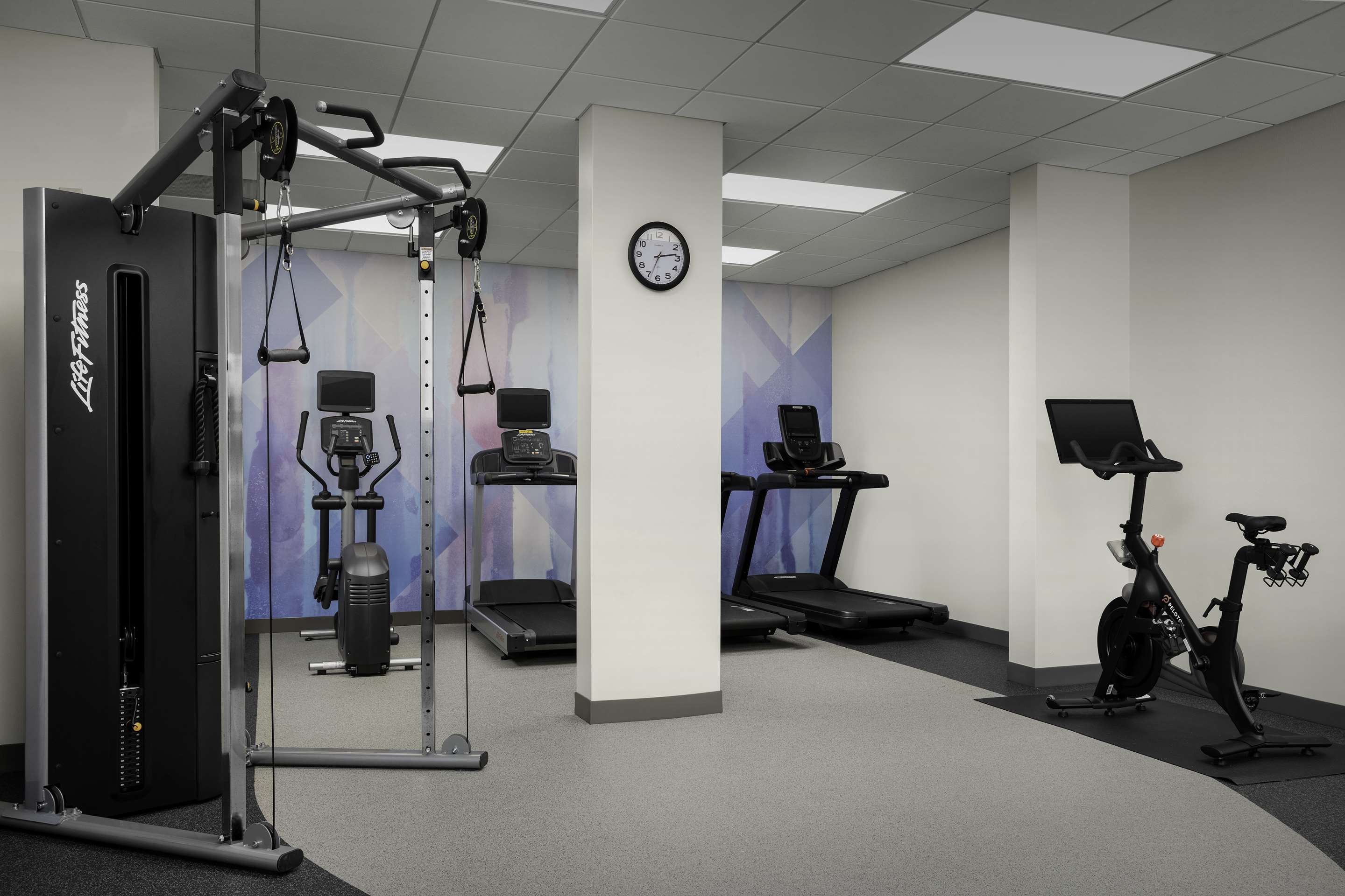 Health club fitness center gym | Hilton Garden Inn Fredericksburg