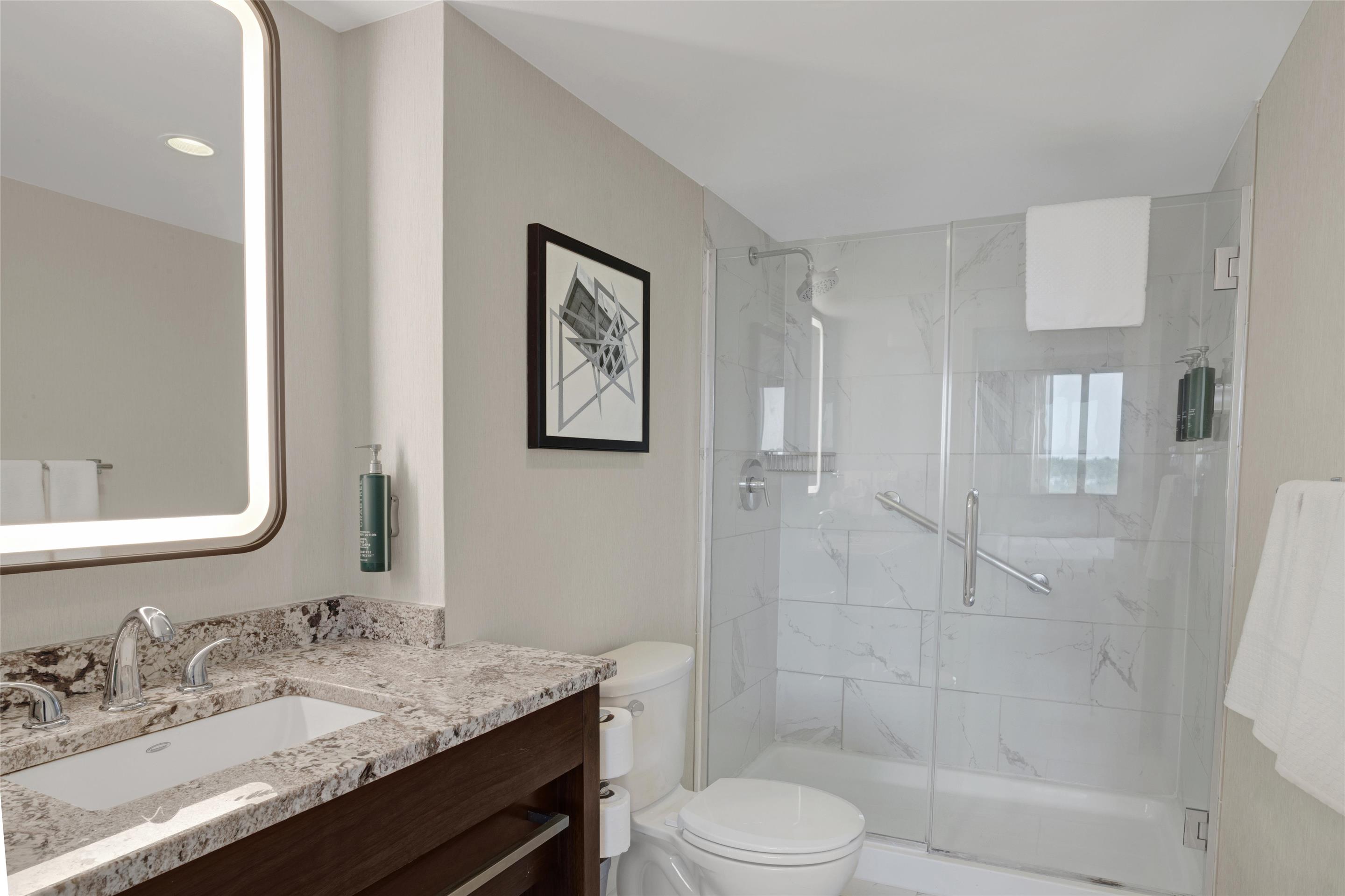 Guest room bath