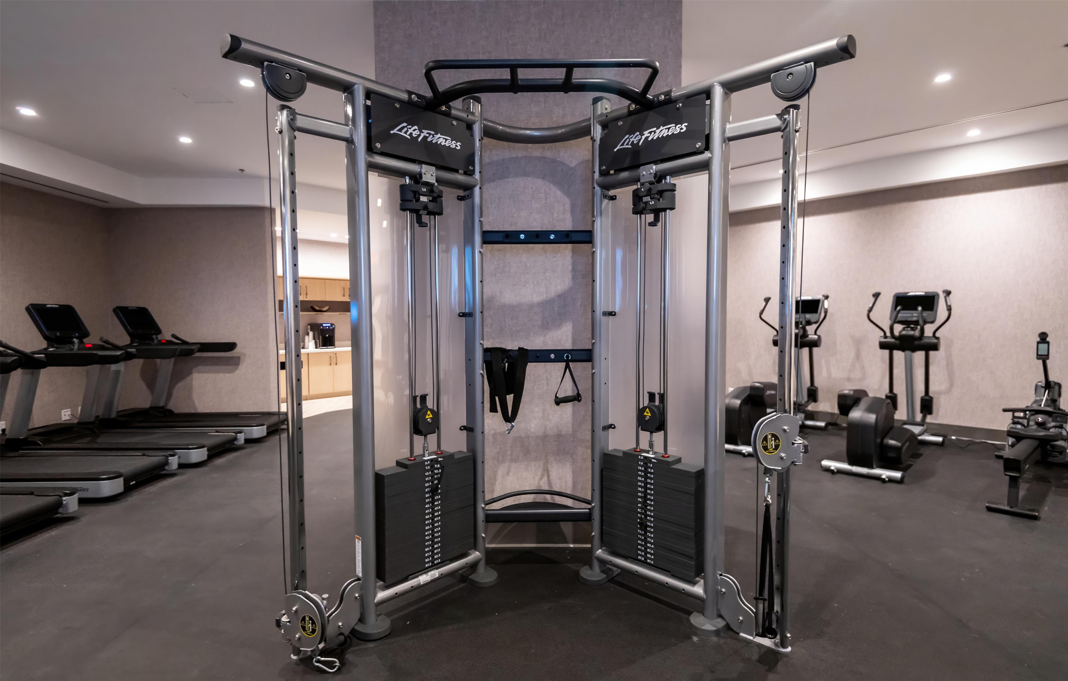 Health club fitness center gym | Hilton Arlington National Landing