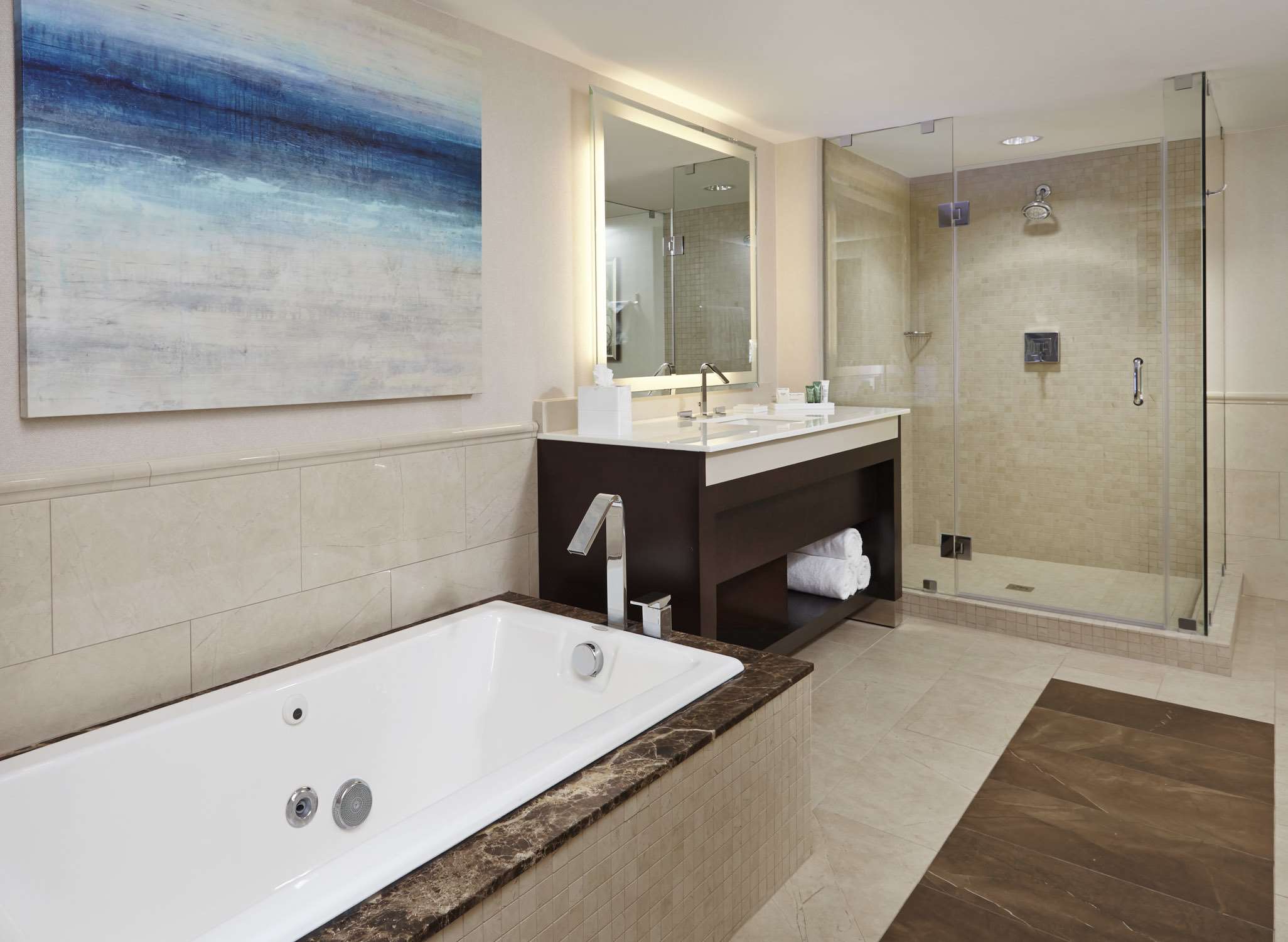 Guest room bath