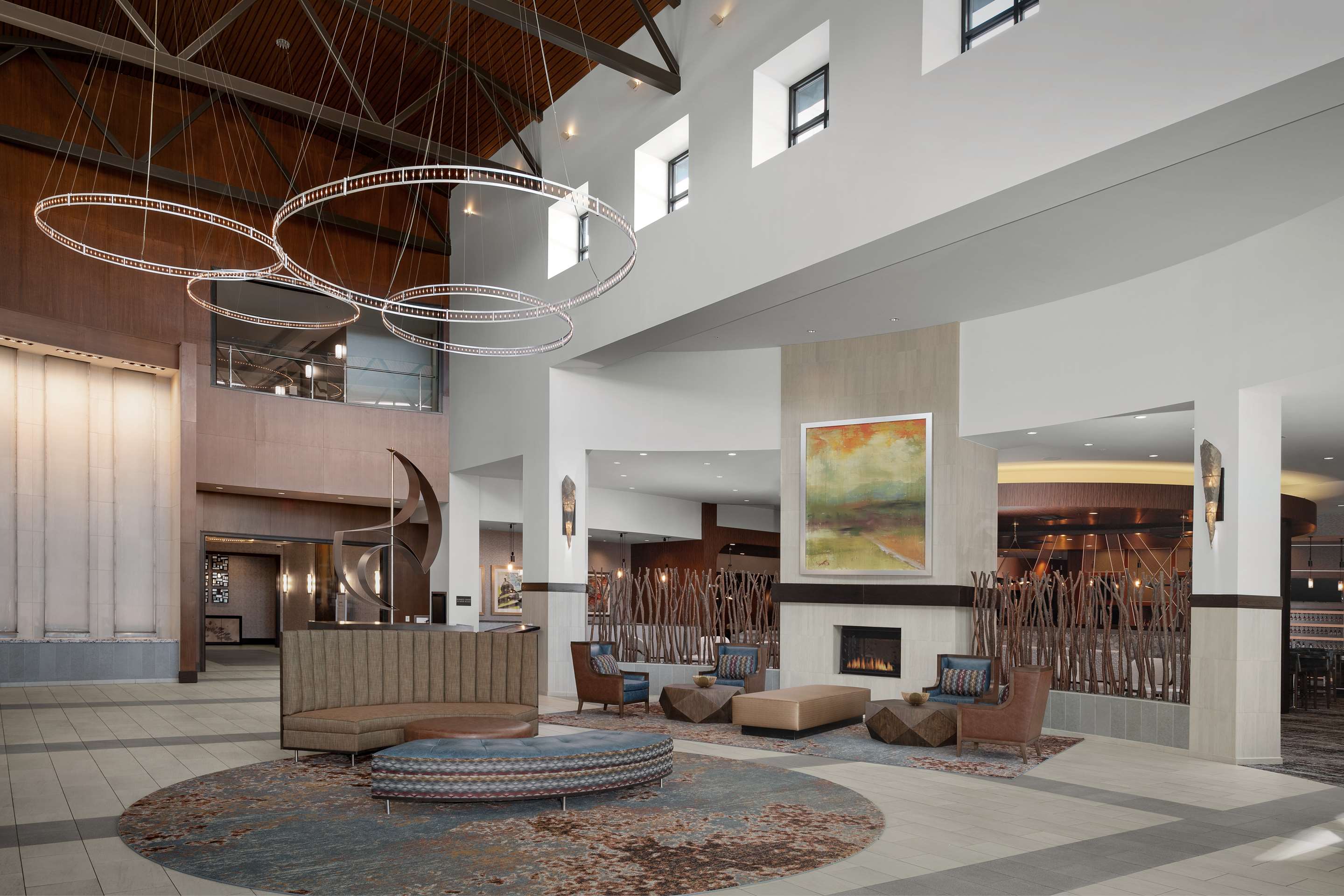 Lobby | Embassy Suites by Hilton Springfield
