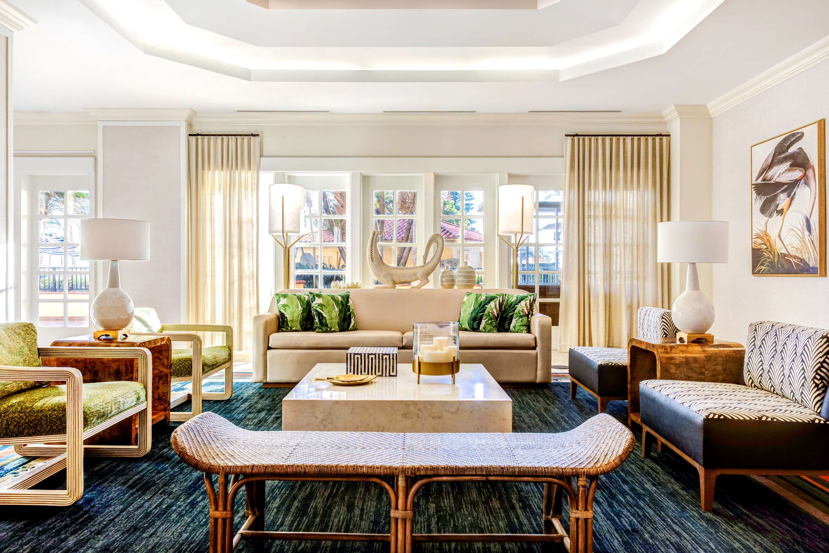 Lobby | Embassy Suites Deerfield Beach - Resort & Spa