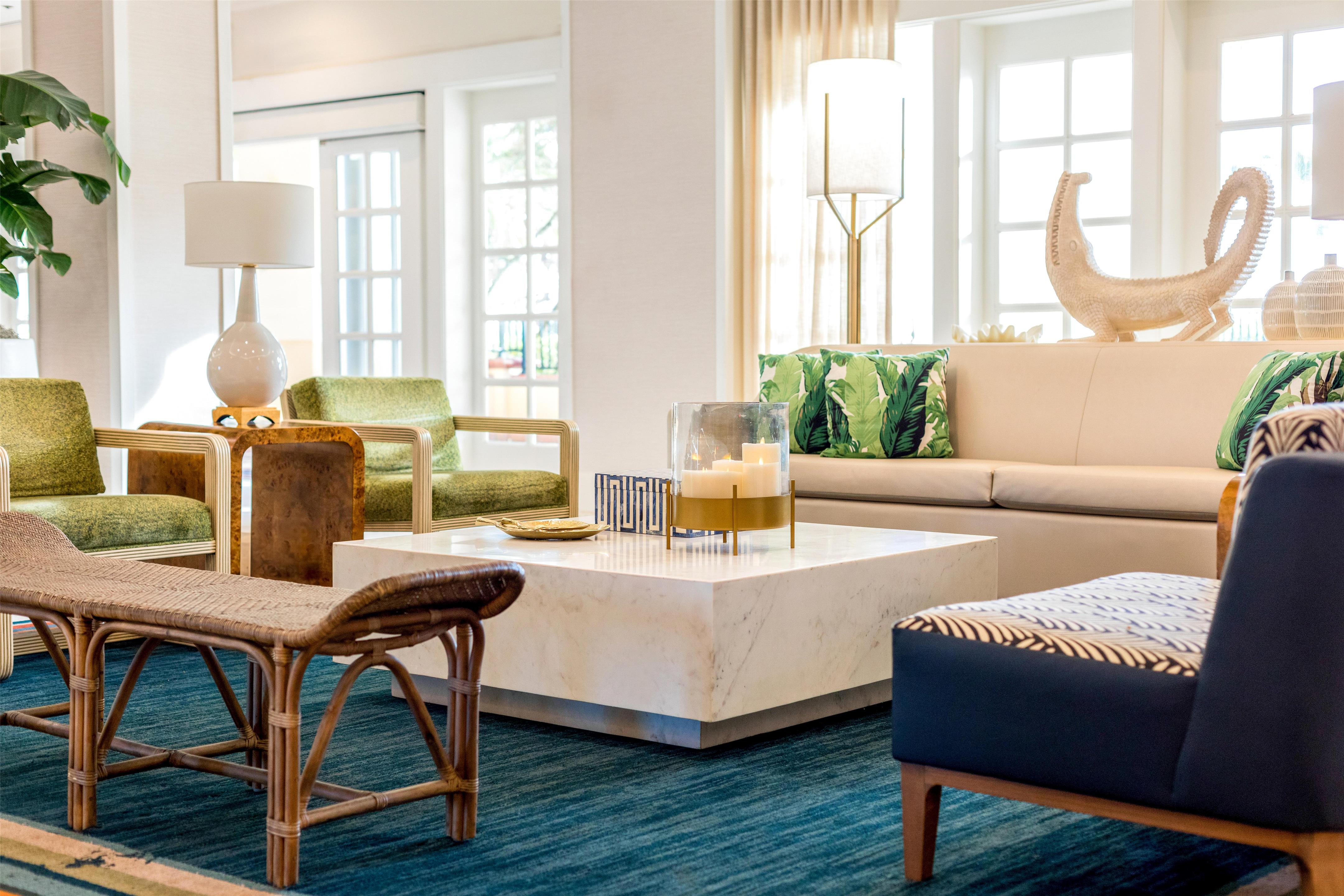 Lobby | Embassy Suites Deerfield Beach - Resort & Spa
