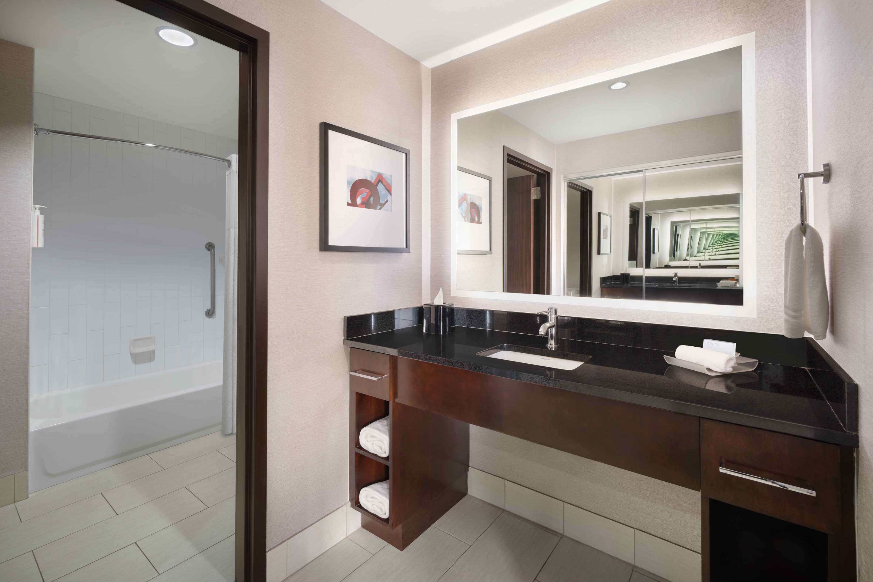 Guest room bath