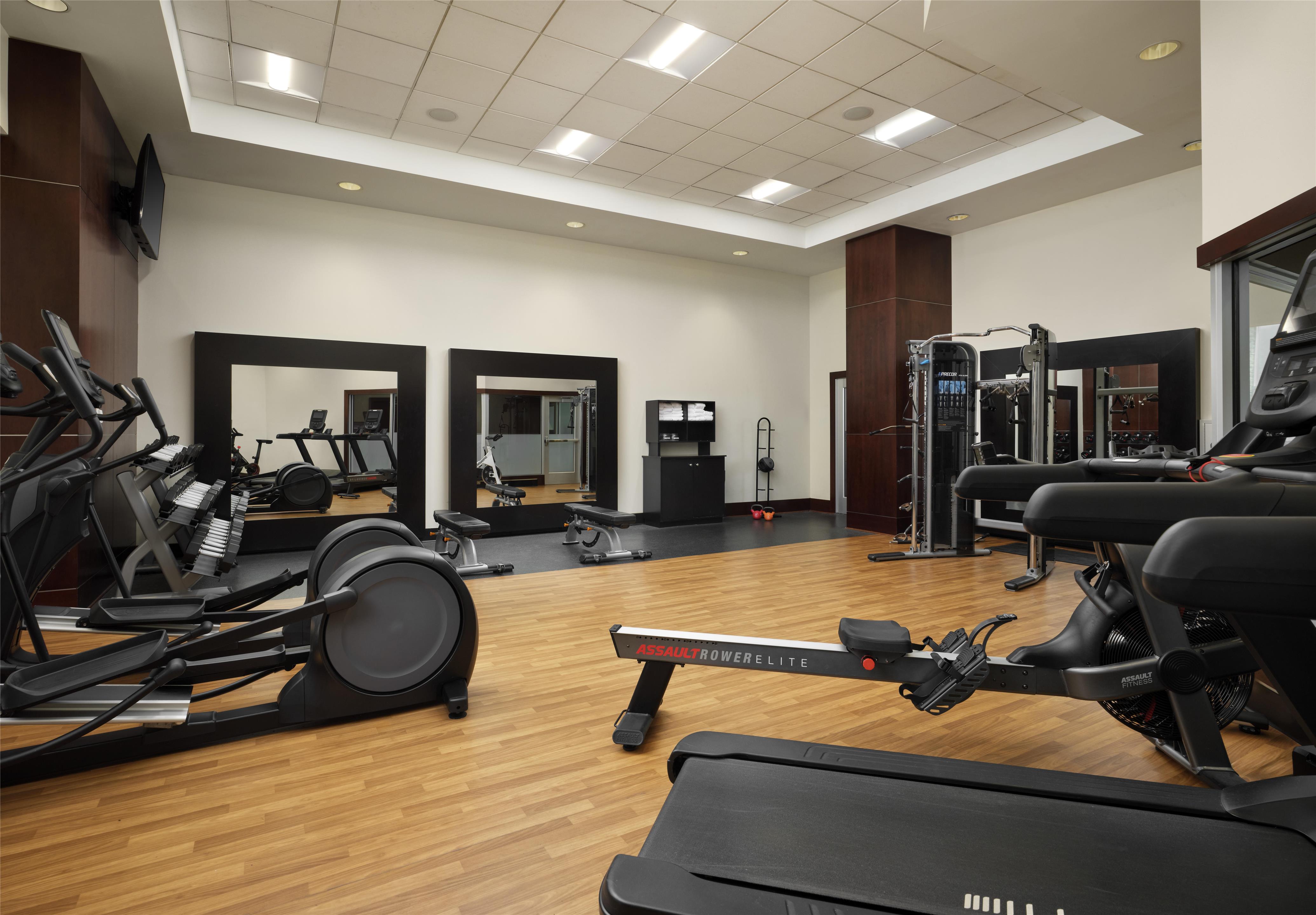 Health club fitness center gym | Embassy Suites by Hilton Denver Downtown Convention Center