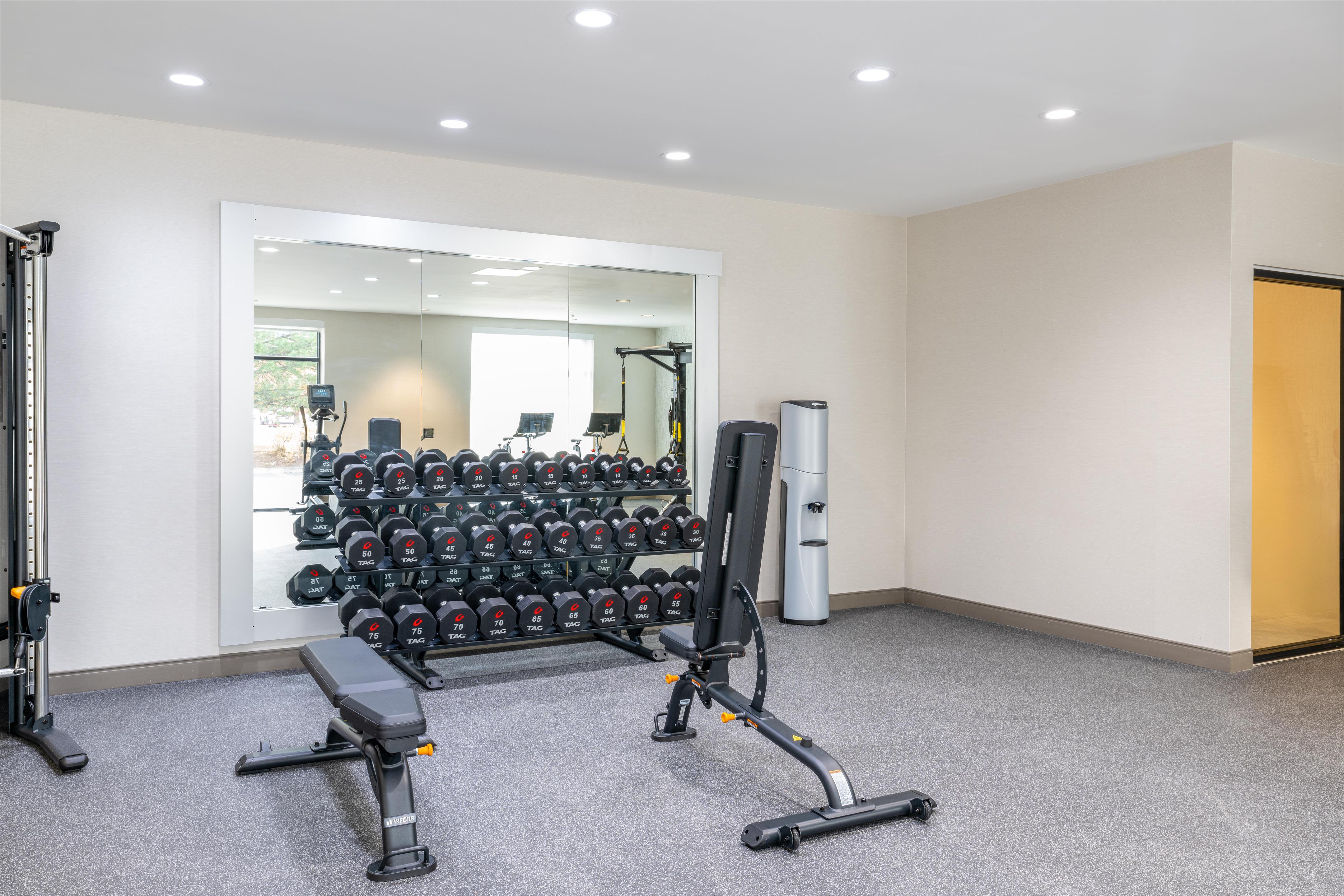 Health club fitness center gym | Hilton Garden Inn Denver Tech Center