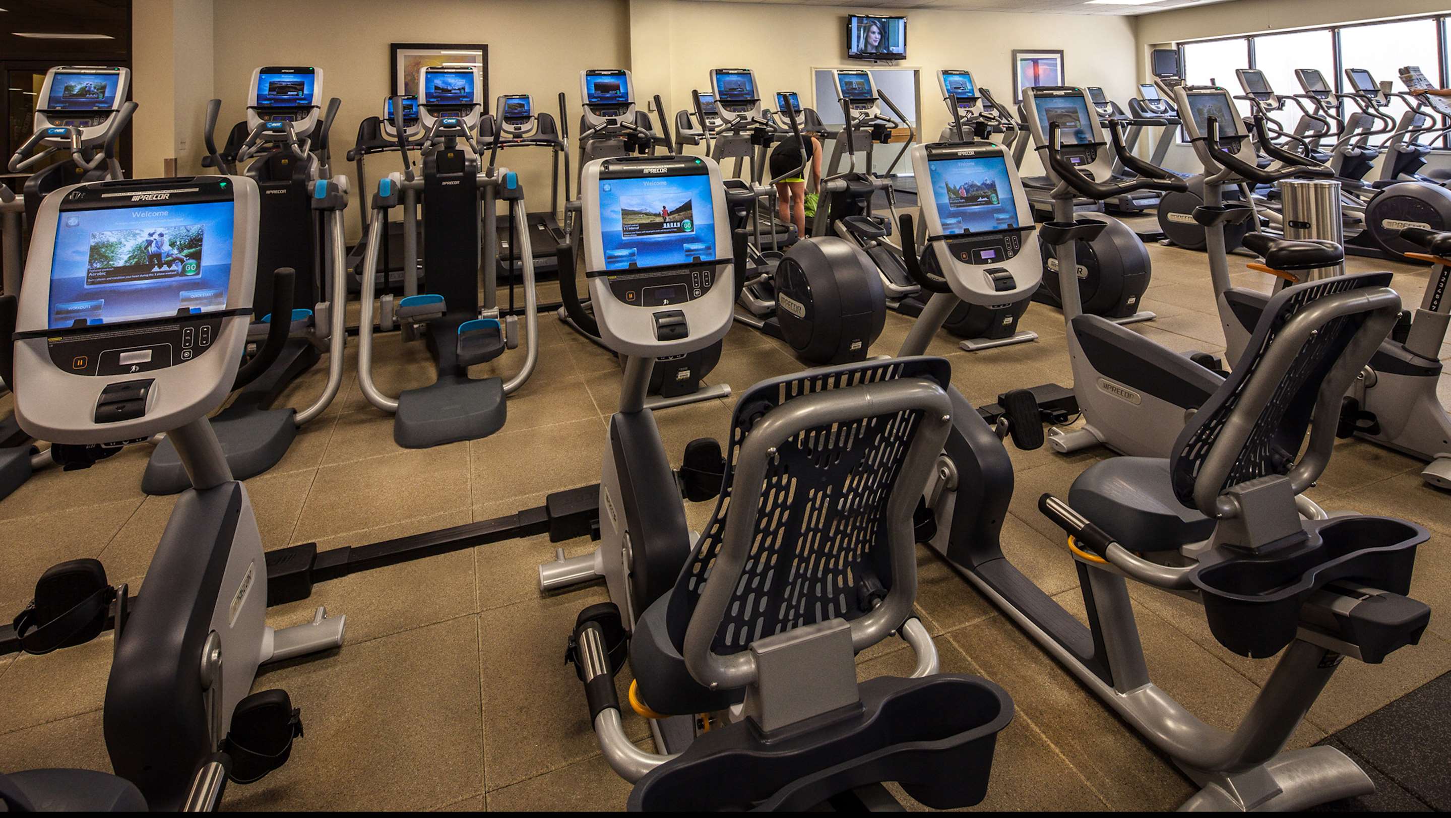 Health club fitness center gym | Hilton Anatole