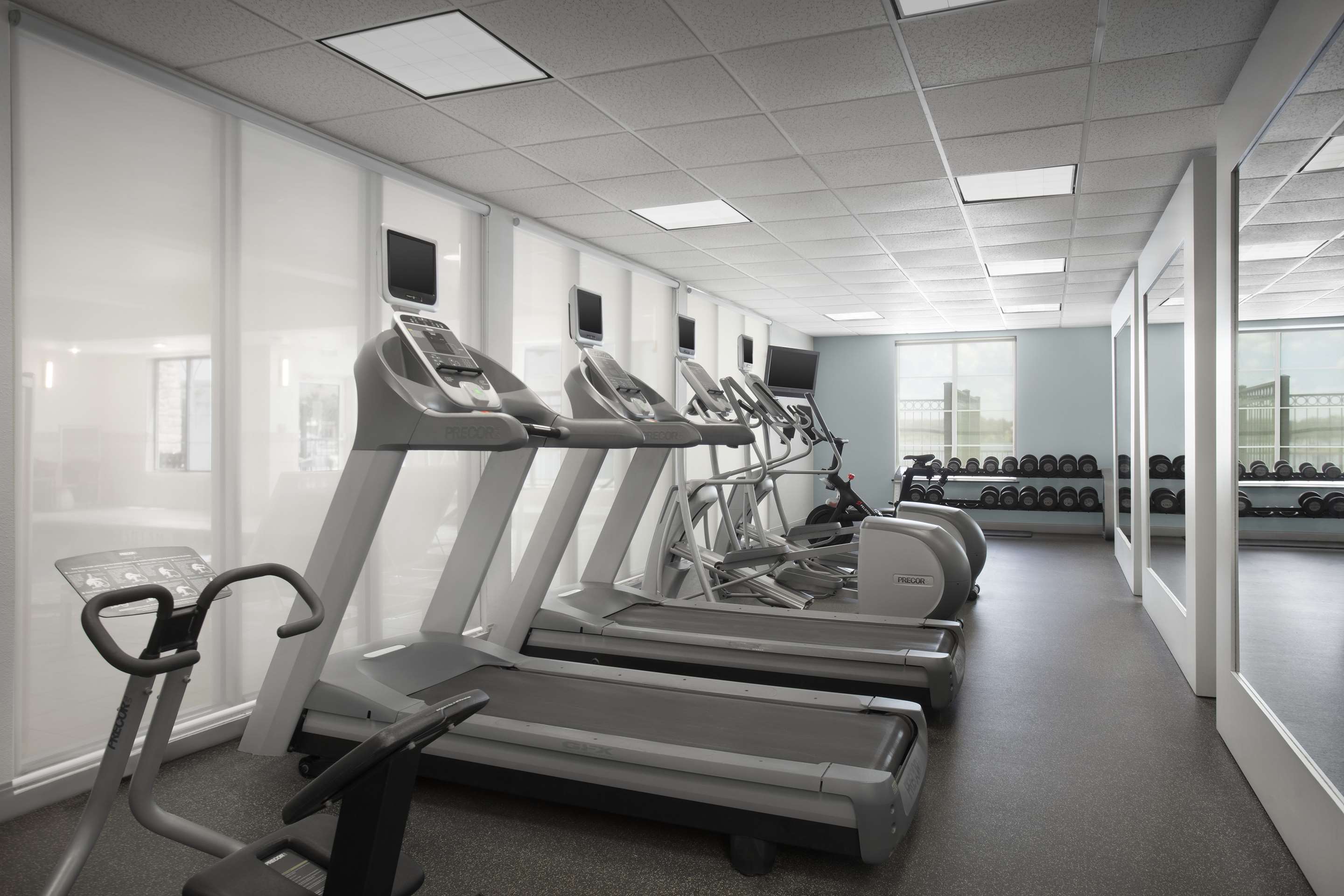 Health club fitness center gym | Hilton Garden Inn Granbury