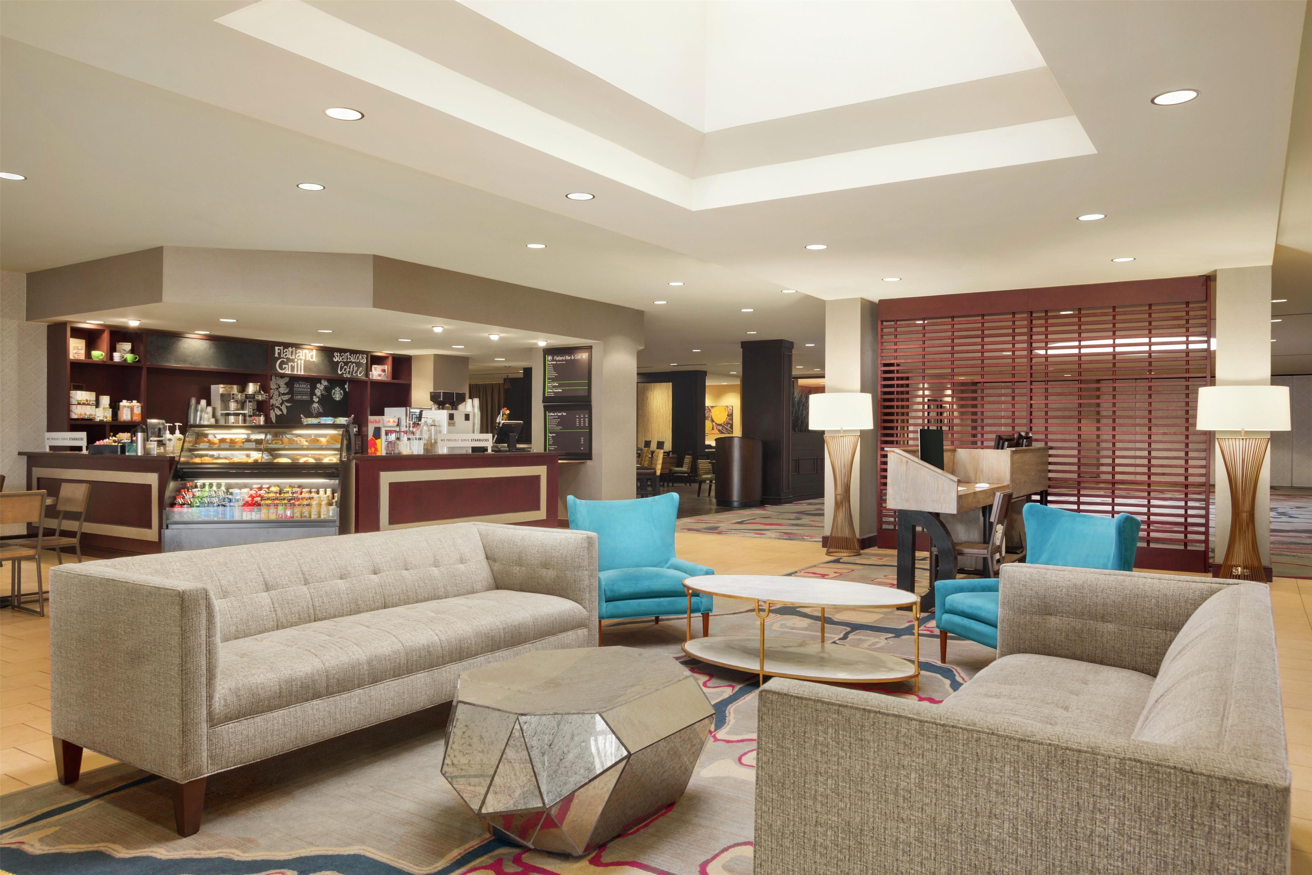 Lobby | DoubleTree by Hilton Dallas - DFW Airport North