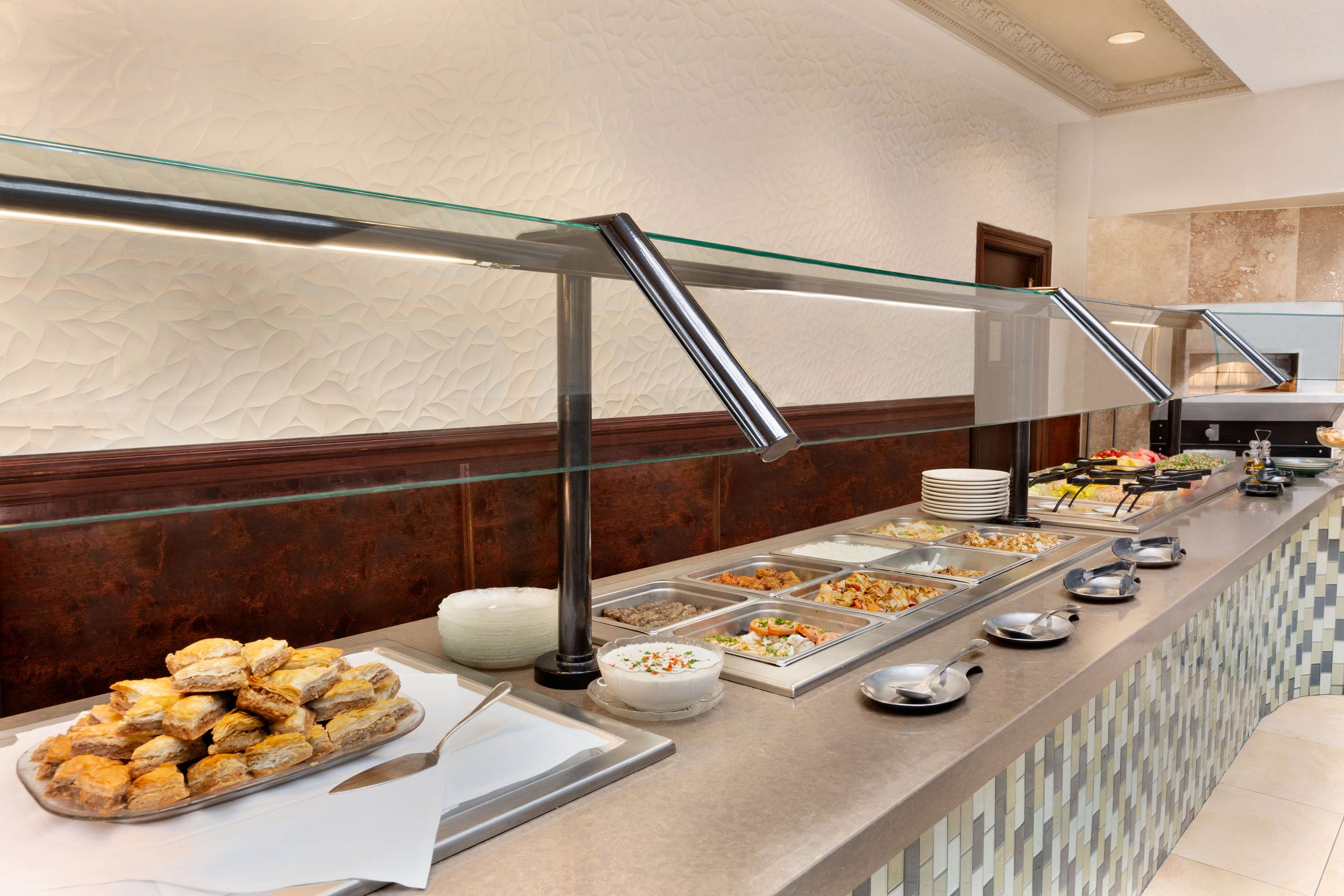 Breakfast Area | Embassy Suites by Hilton Dallas DFW Airport South