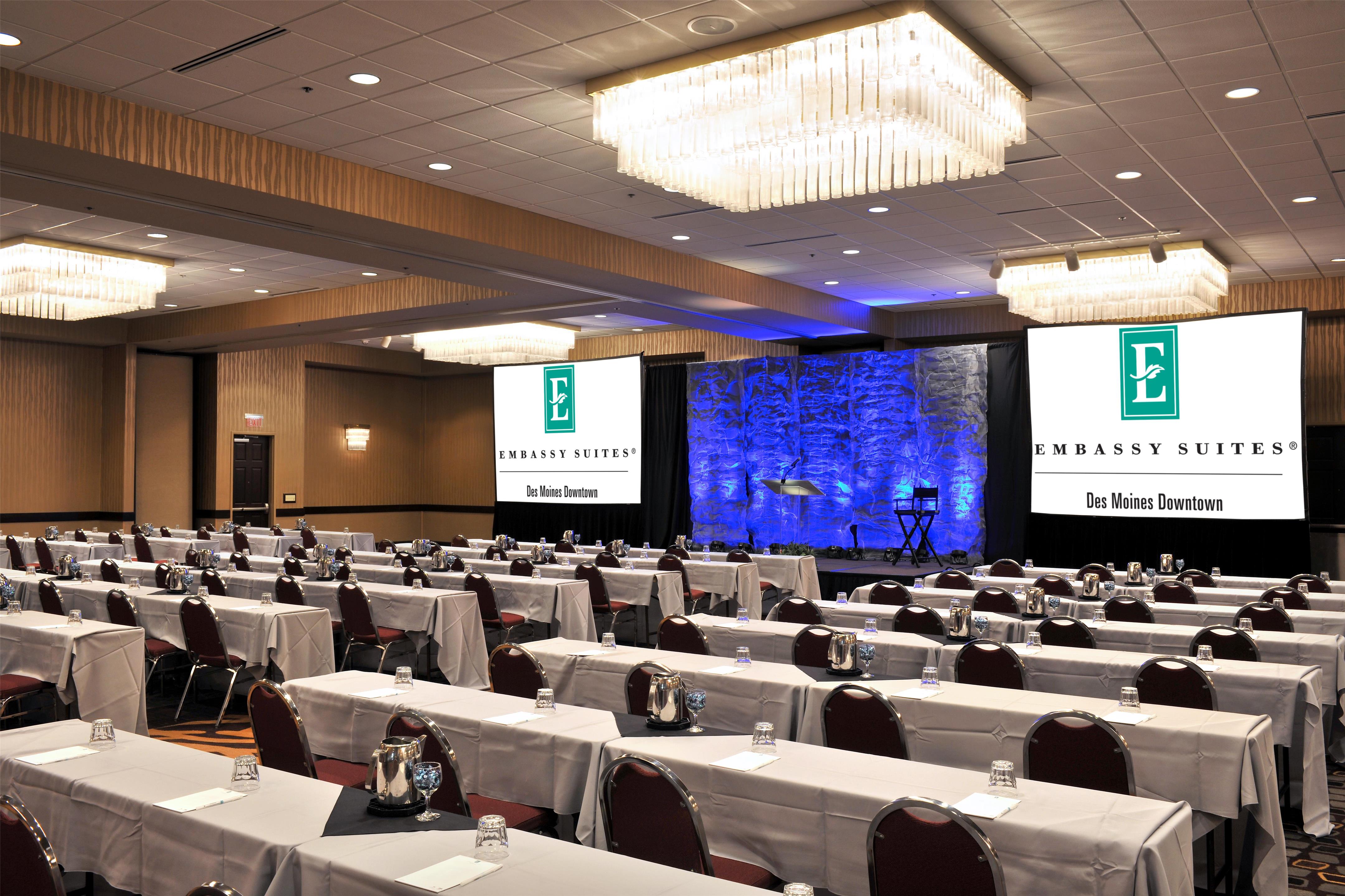 Meeting Room | Embassy Suites Hotel Des Moines Downtown