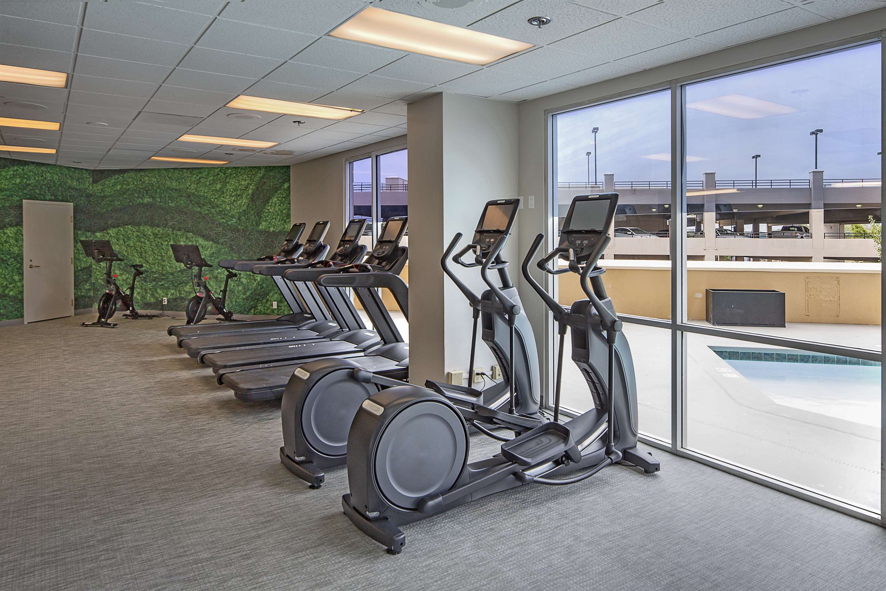 Health club fitness center gym
