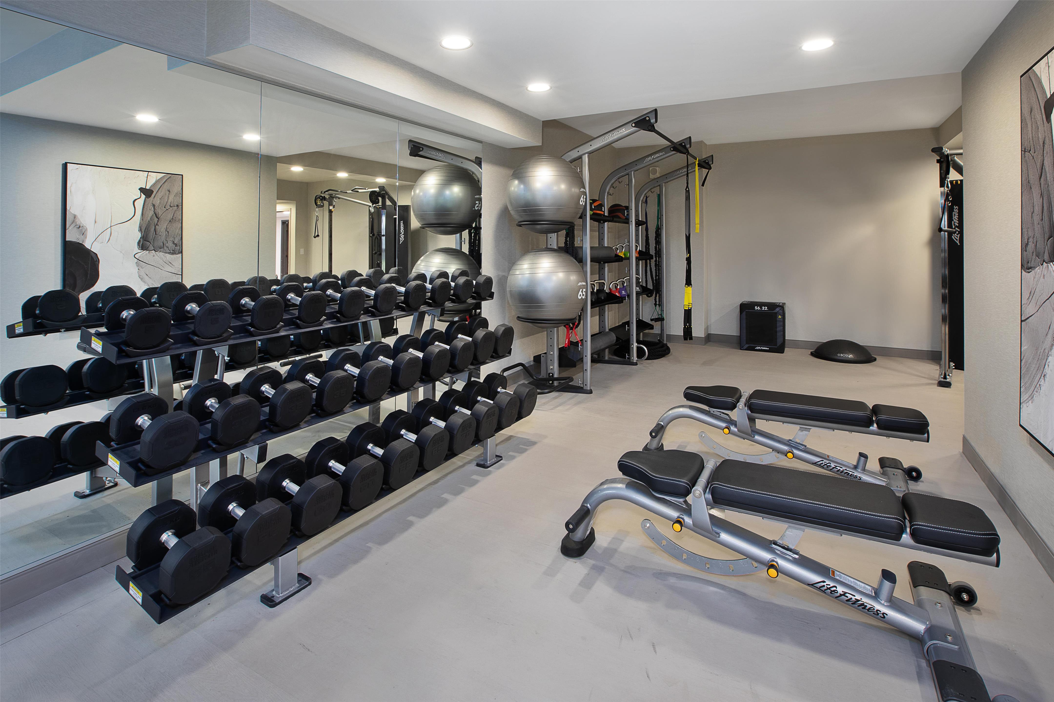 Health club fitness center gym | DoubleTree by Hilton Hotel Detroit - Novi