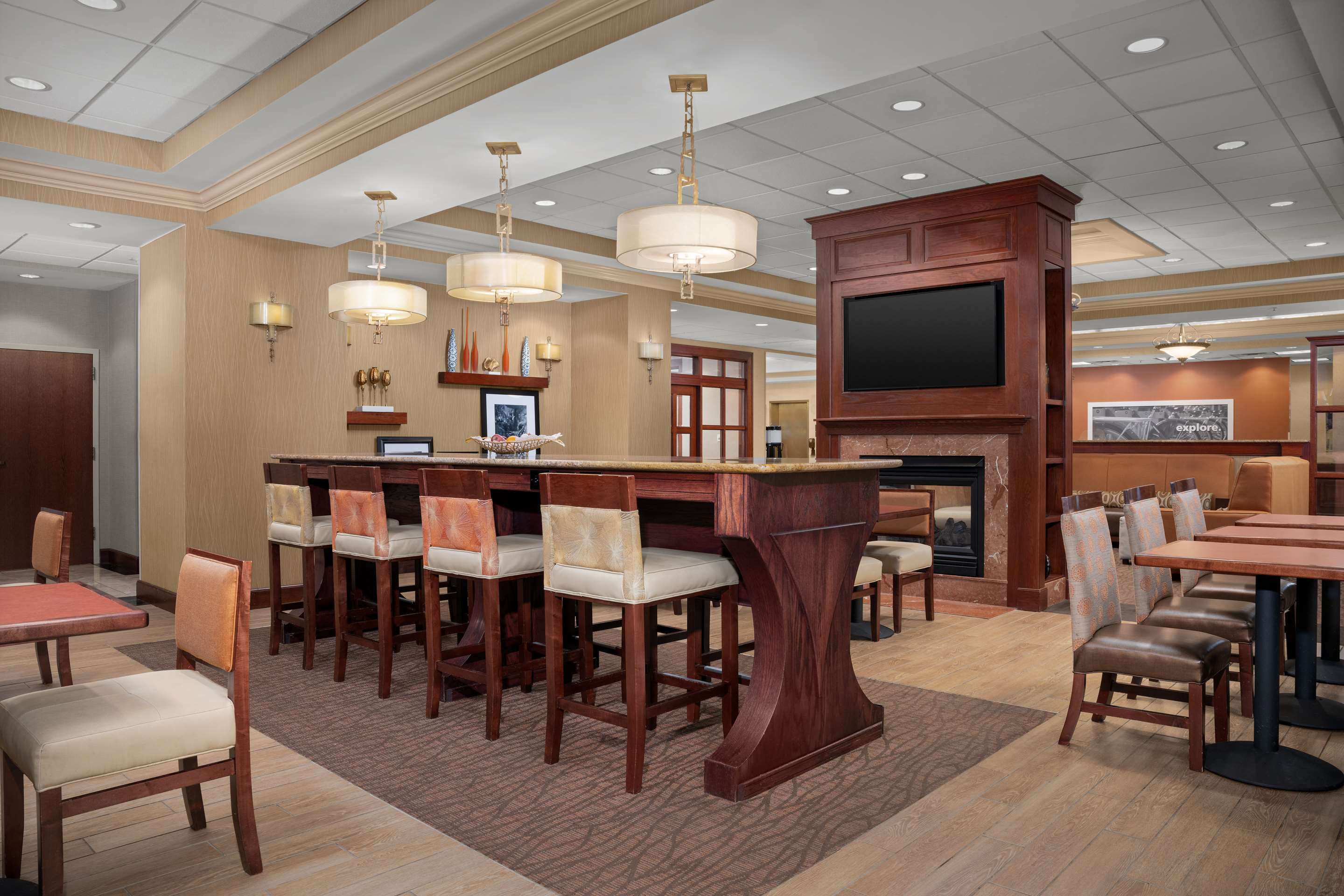 Lobby | Hampton Inn Easton